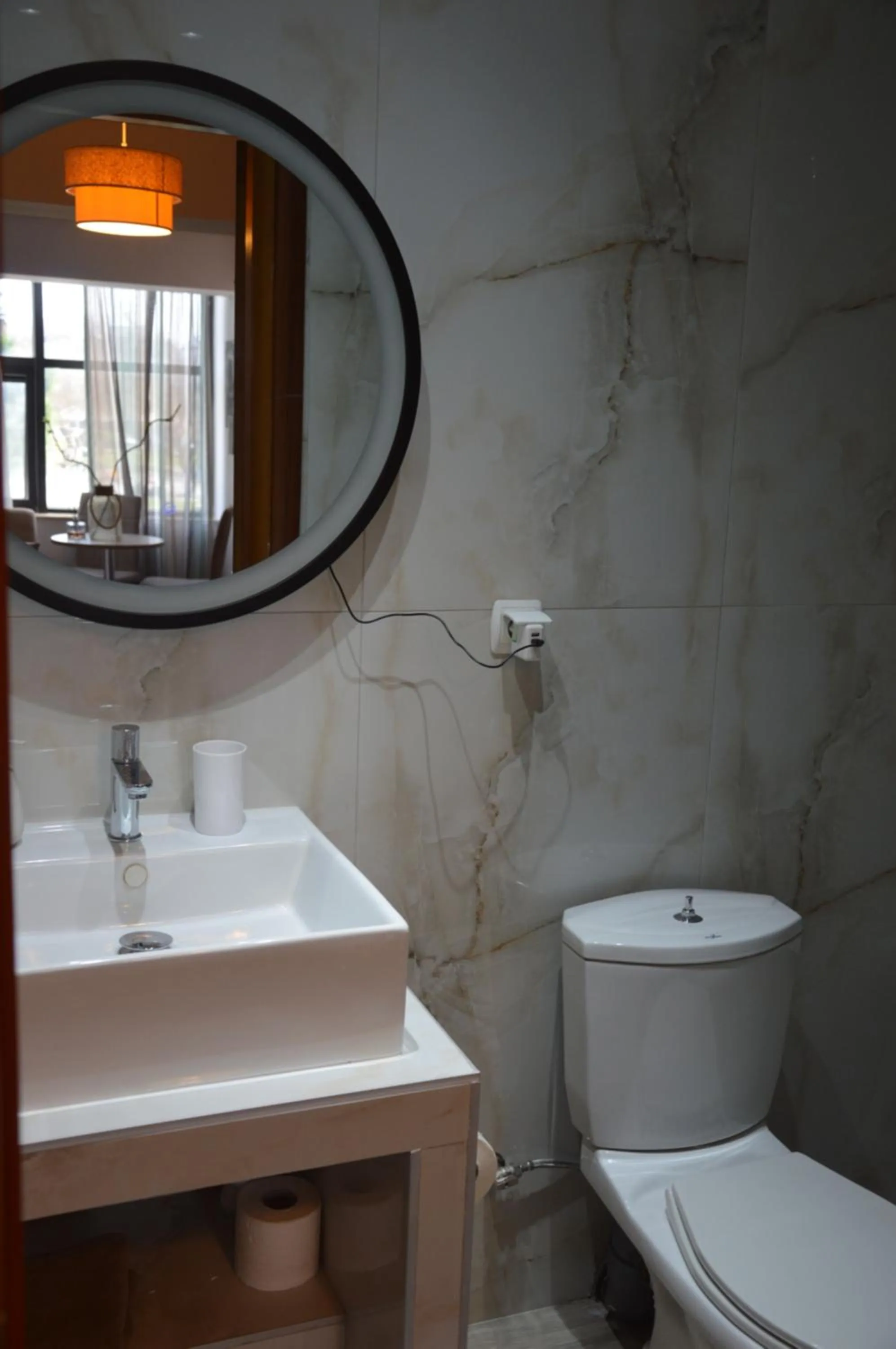 Toilet in Aqua Mare Sea Side Rooms