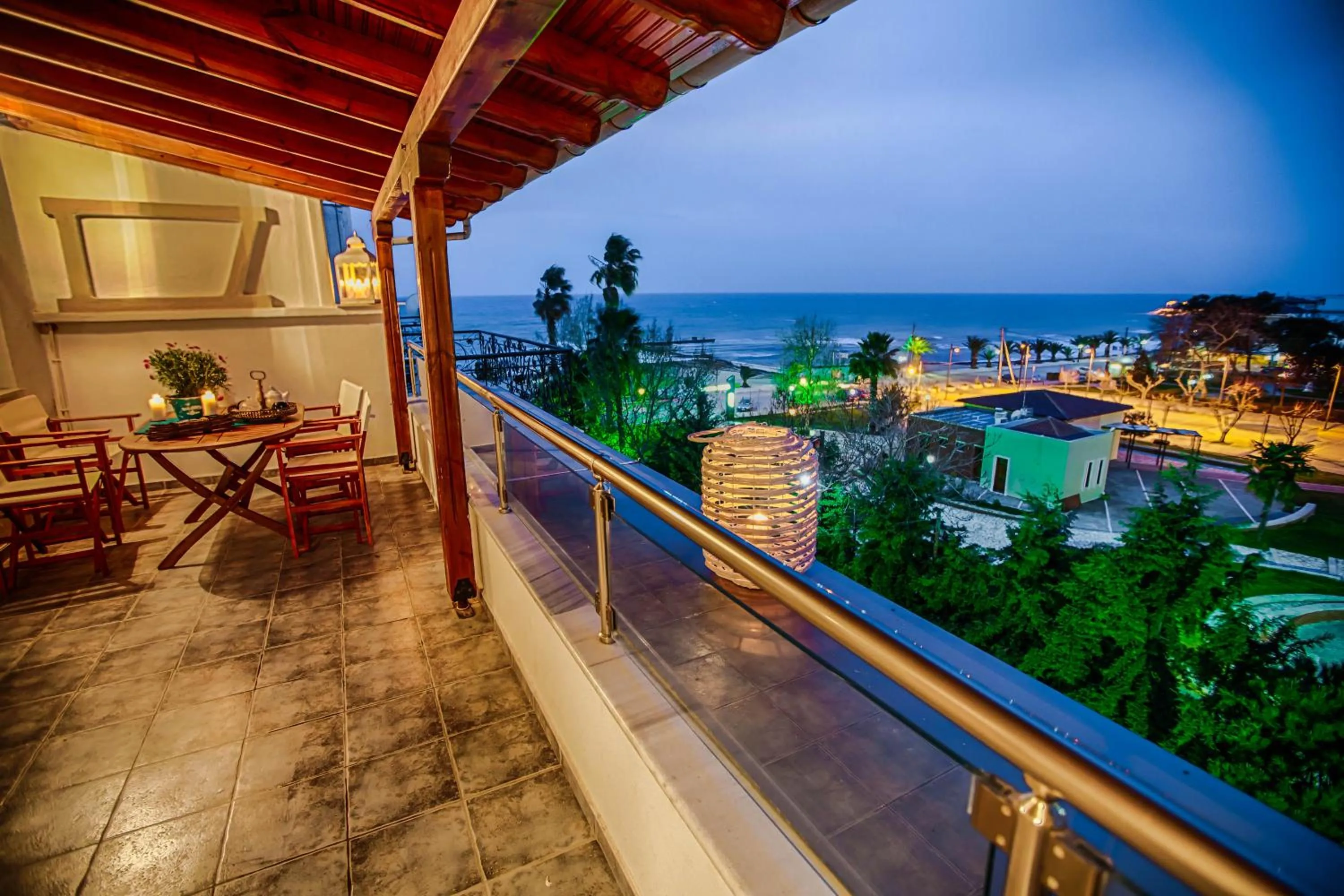 Balcony/Terrace in Aqua Mare Sea Side Rooms