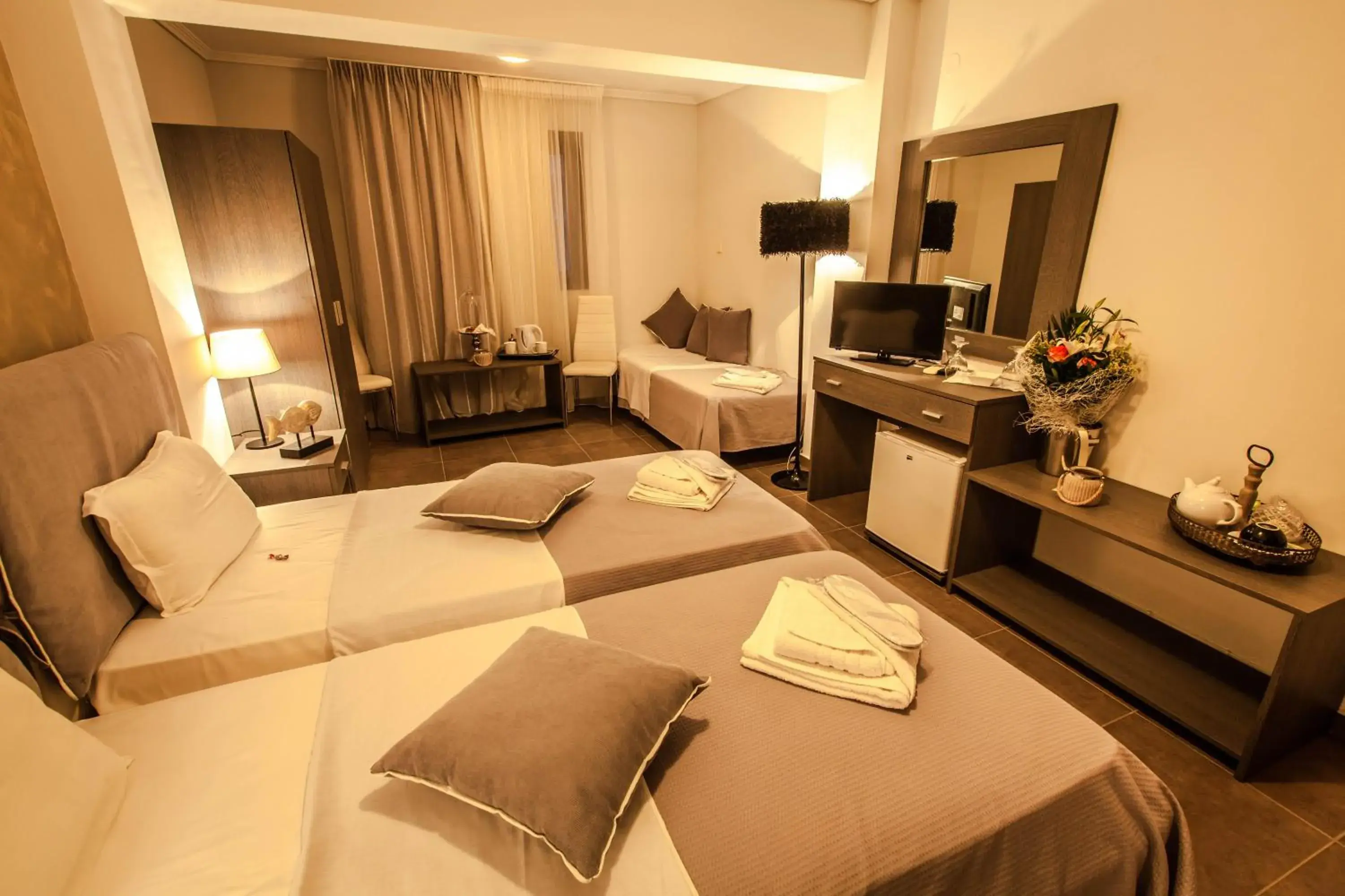 Standard Triple Room with City View in Aqua Mare Sea Side Rooms Standard Triple Room with City View in Aqua Mare Sea Side Rooms
