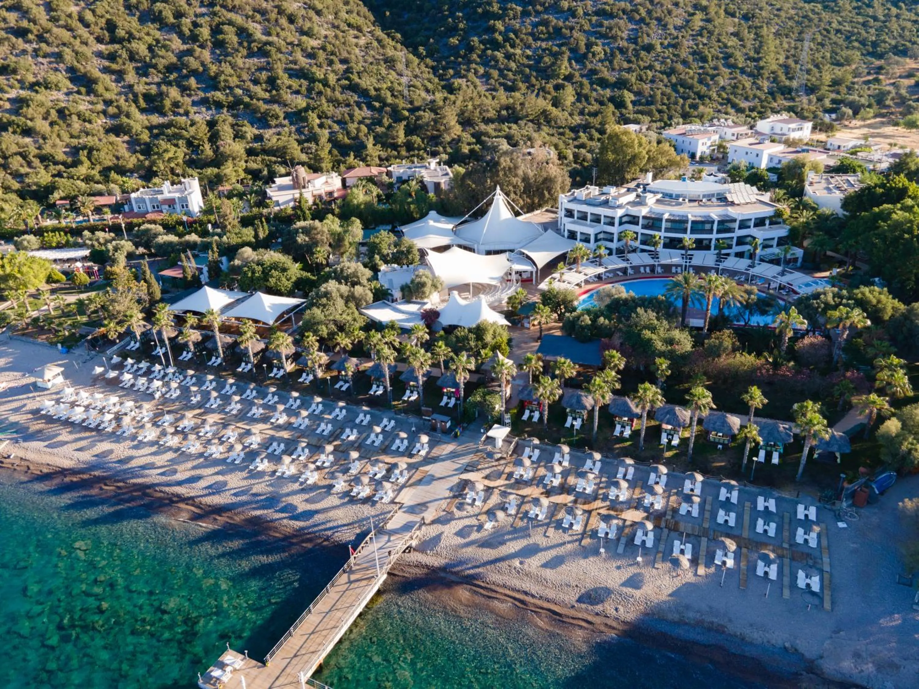 Bird's eye view in Latanya Park Resort
