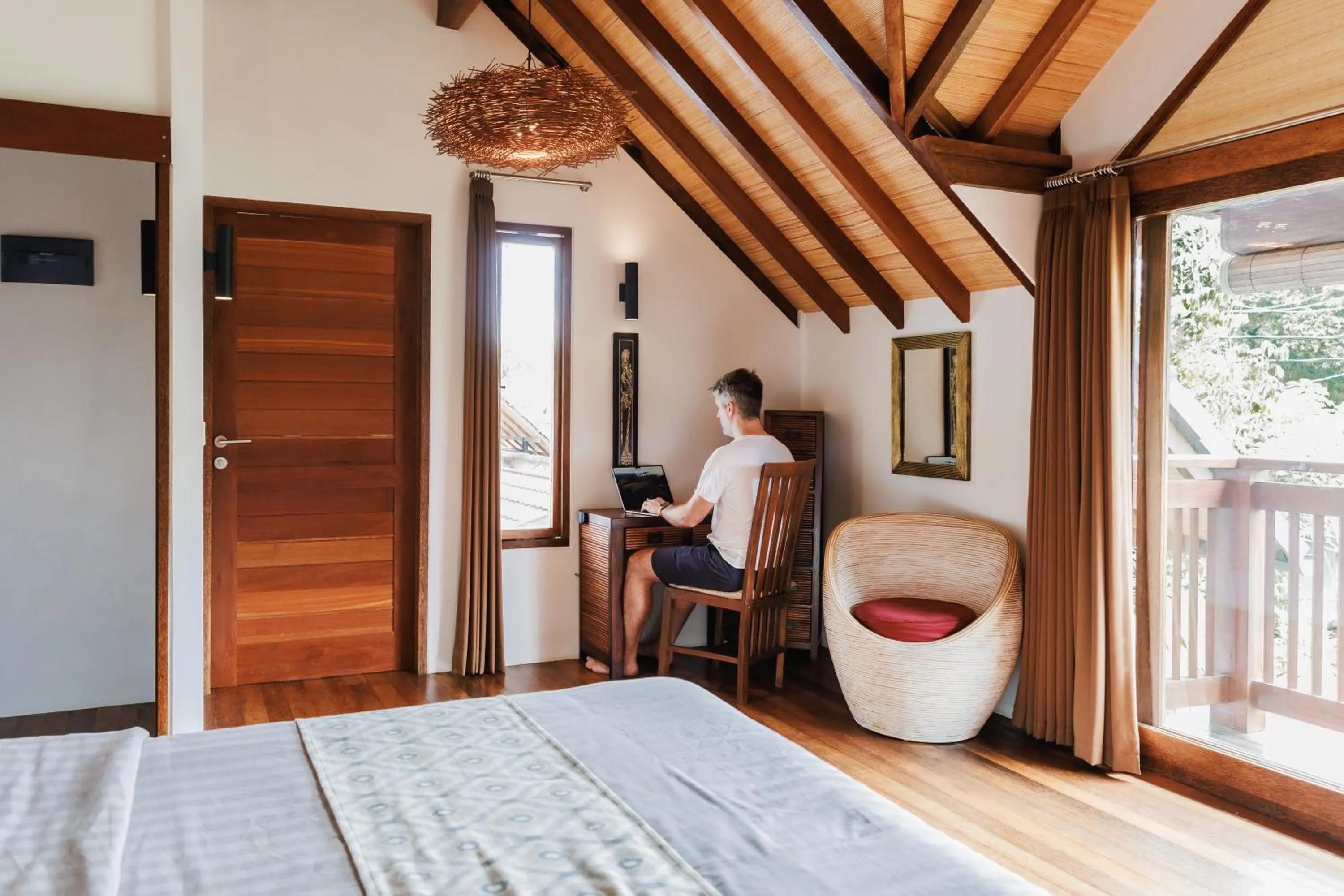 Bed in Villa LeoNora