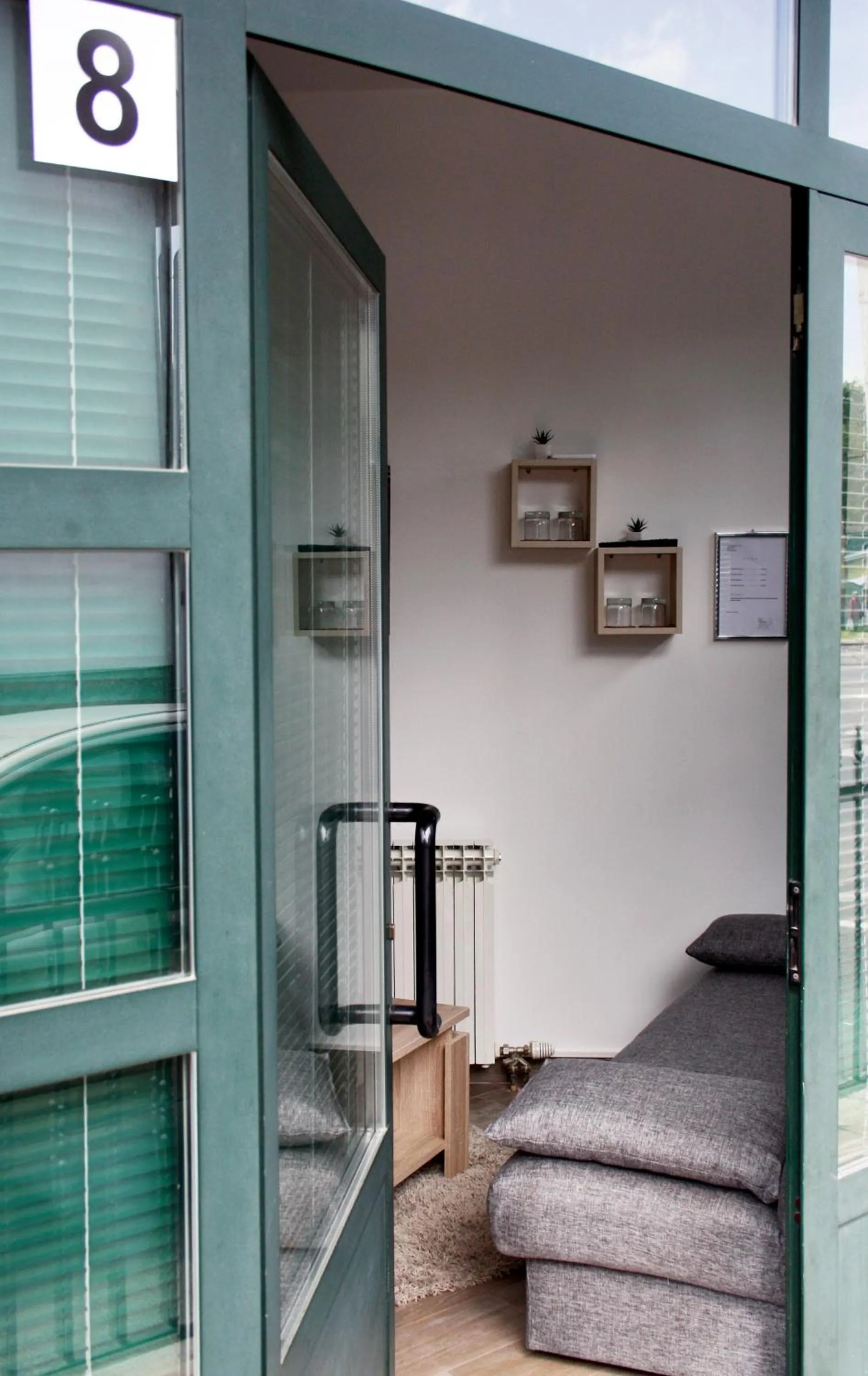 Shower in Rooms Fitea