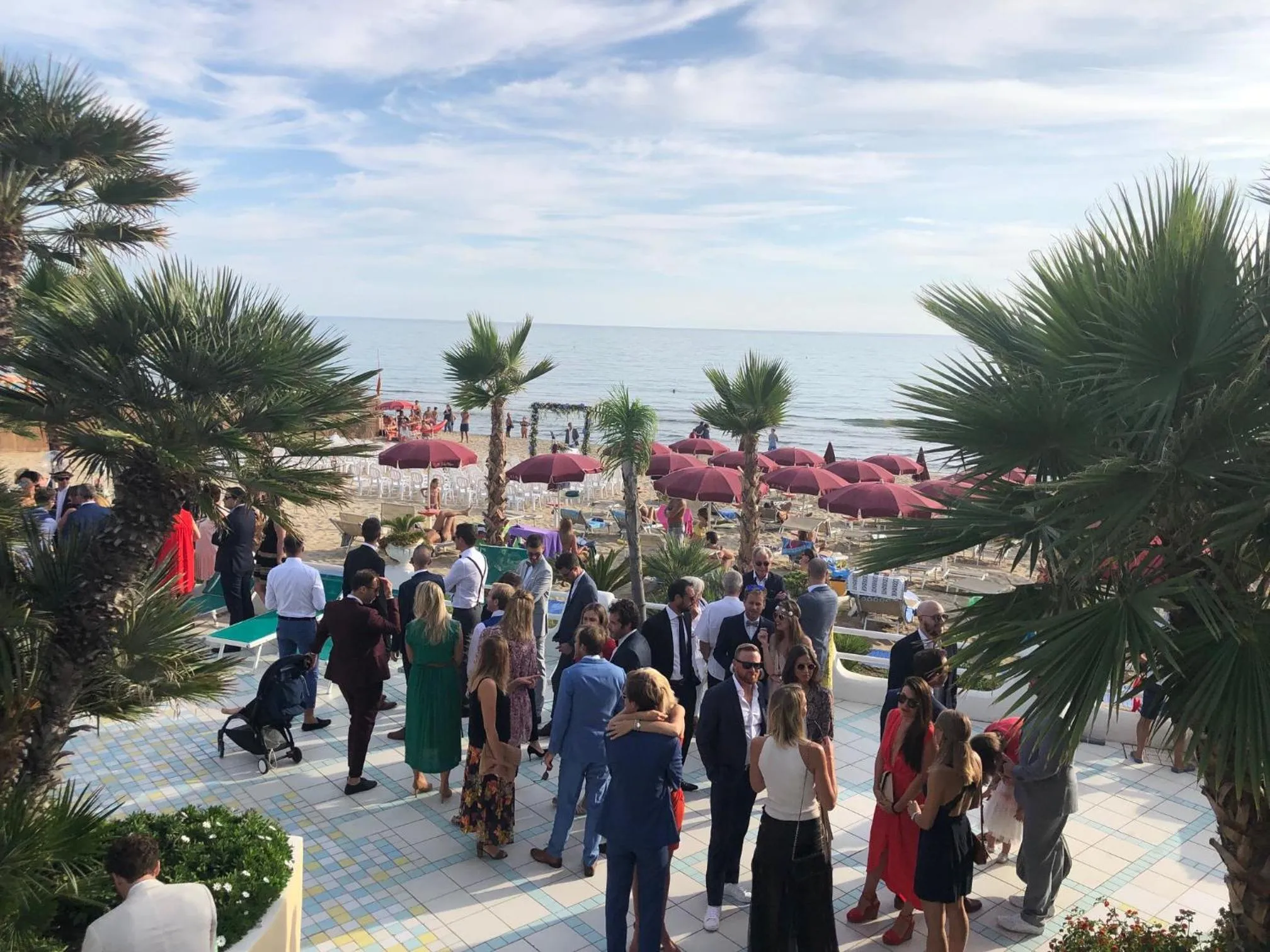 People in Hotel La Playa