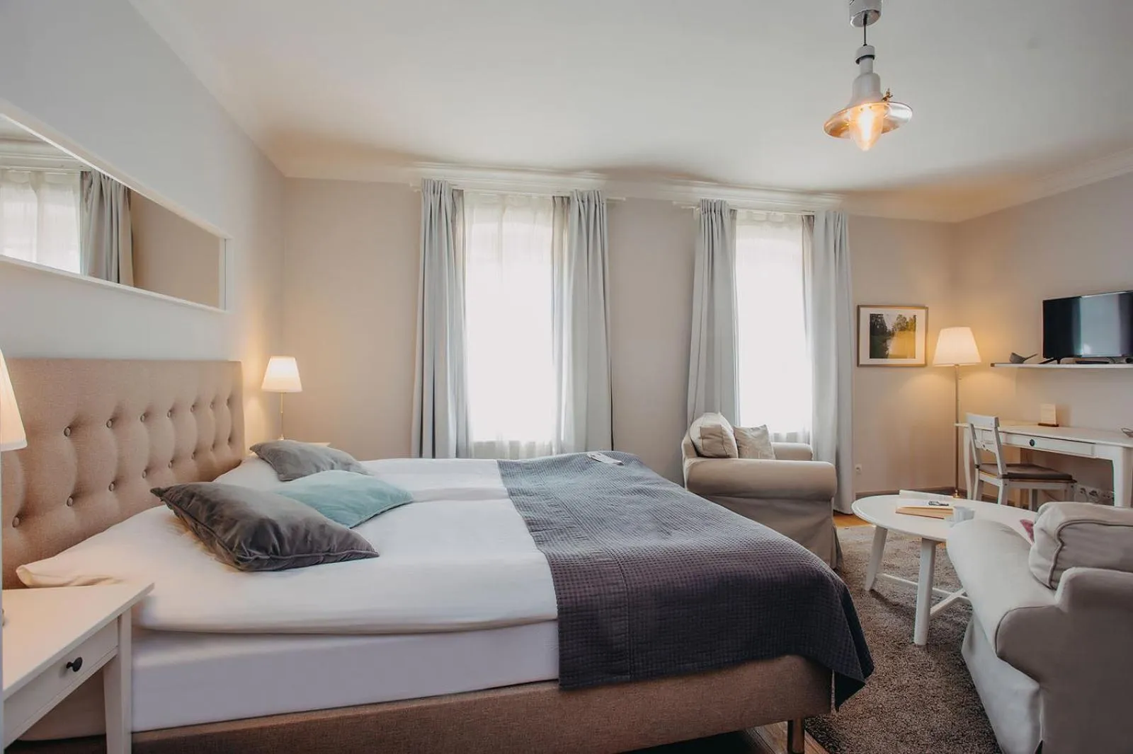 Bed in Pałac Łomnica Karkonosze - Schloss Lomnitz Riesengebirge