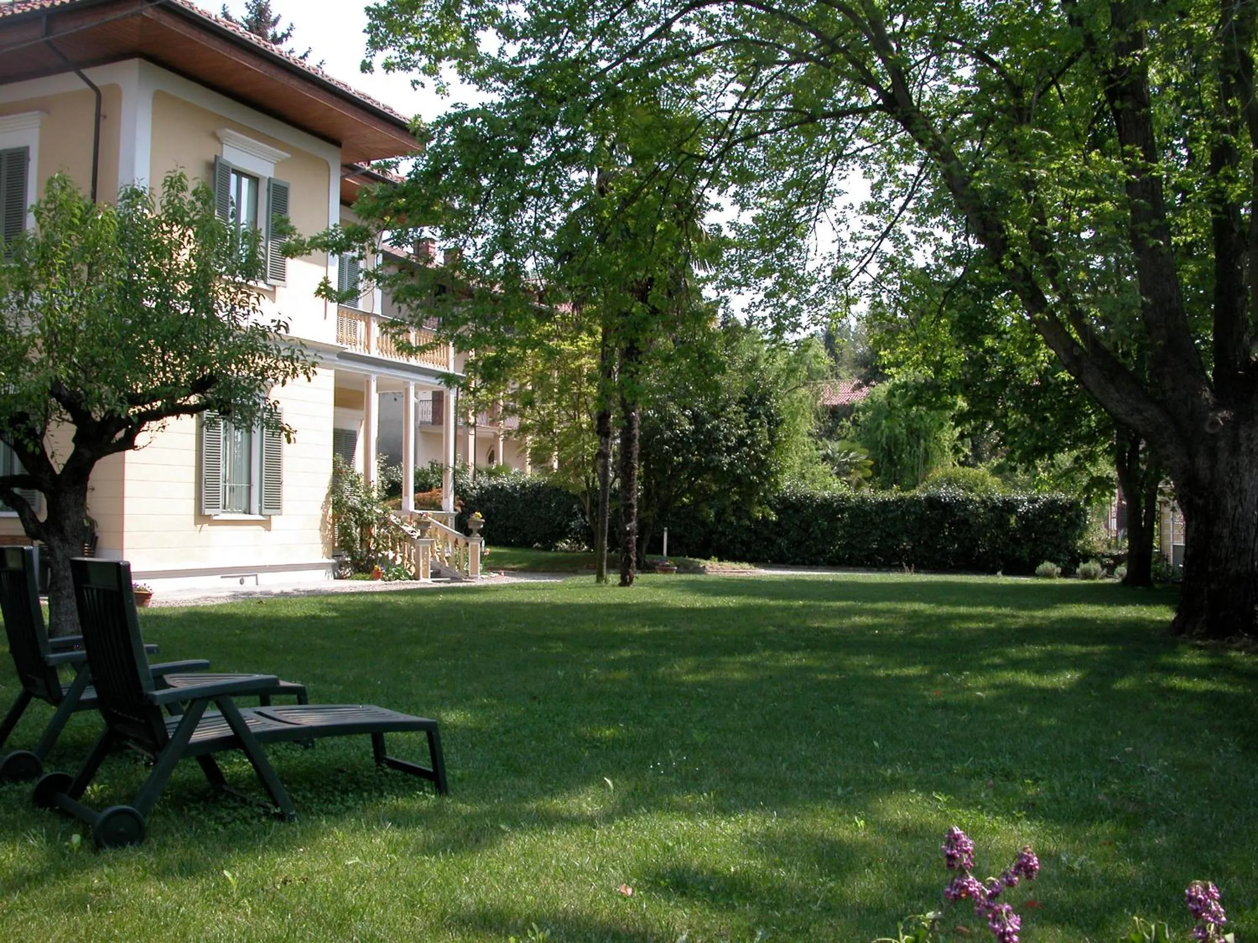 Garden view in Villa D'Azeglio