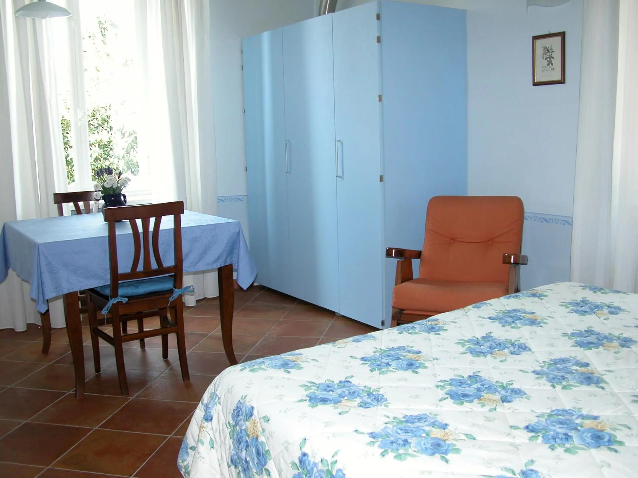 Kitchen or kitchenette, Bed in Villa D'Azeglio