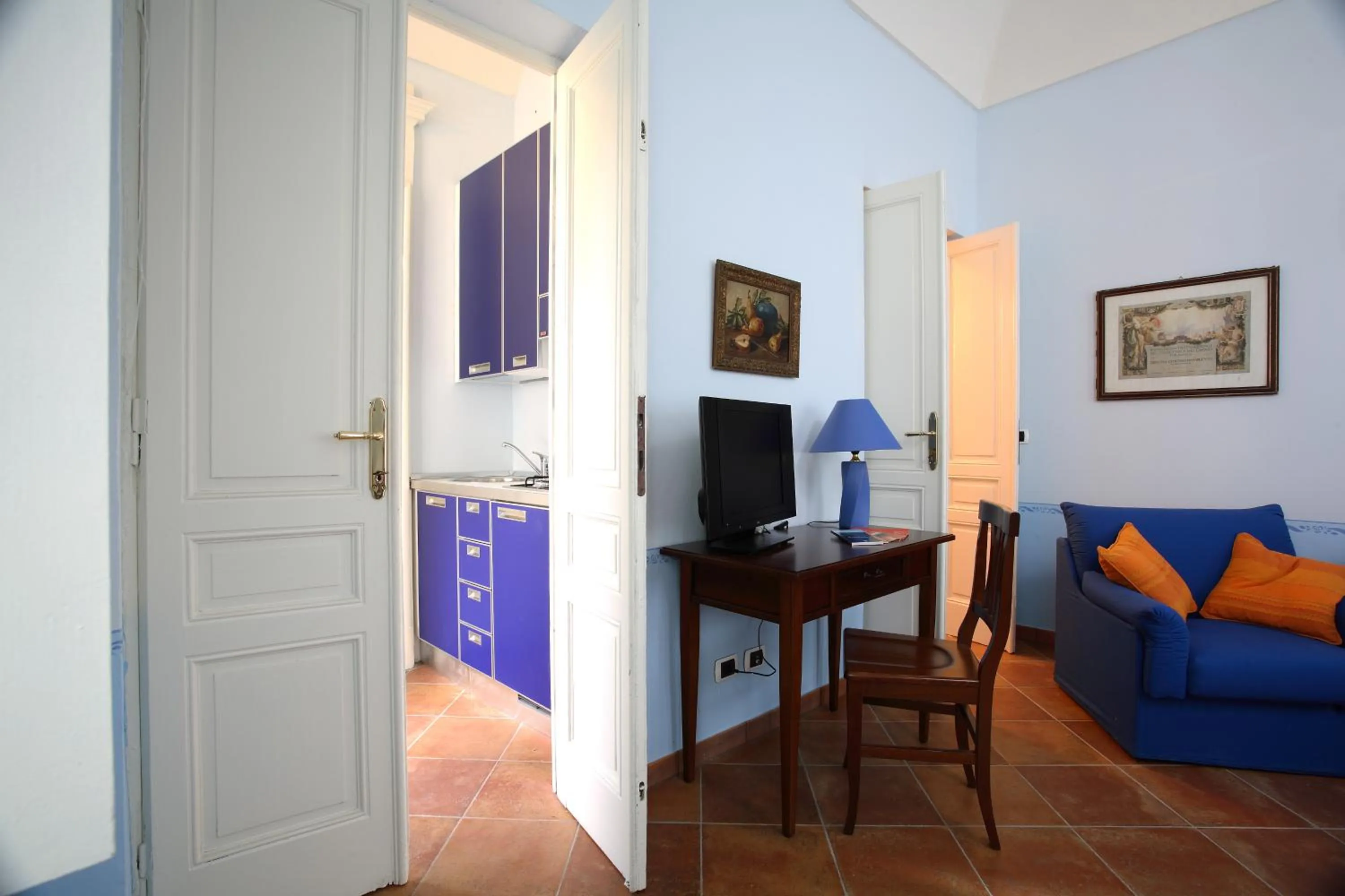 Kitchen or kitchenette in Villa D'Azeglio