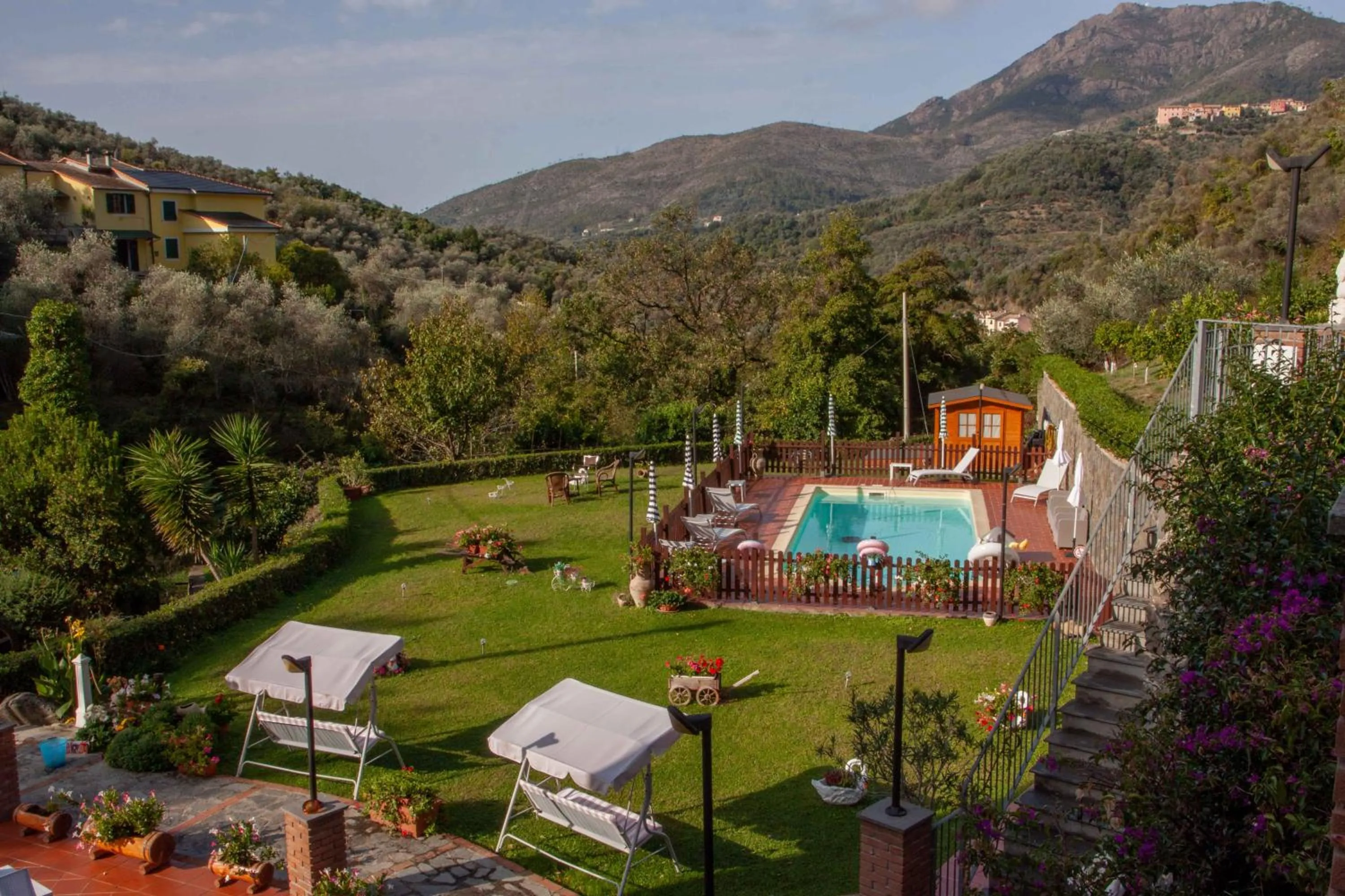 Garden in B&B Vignola