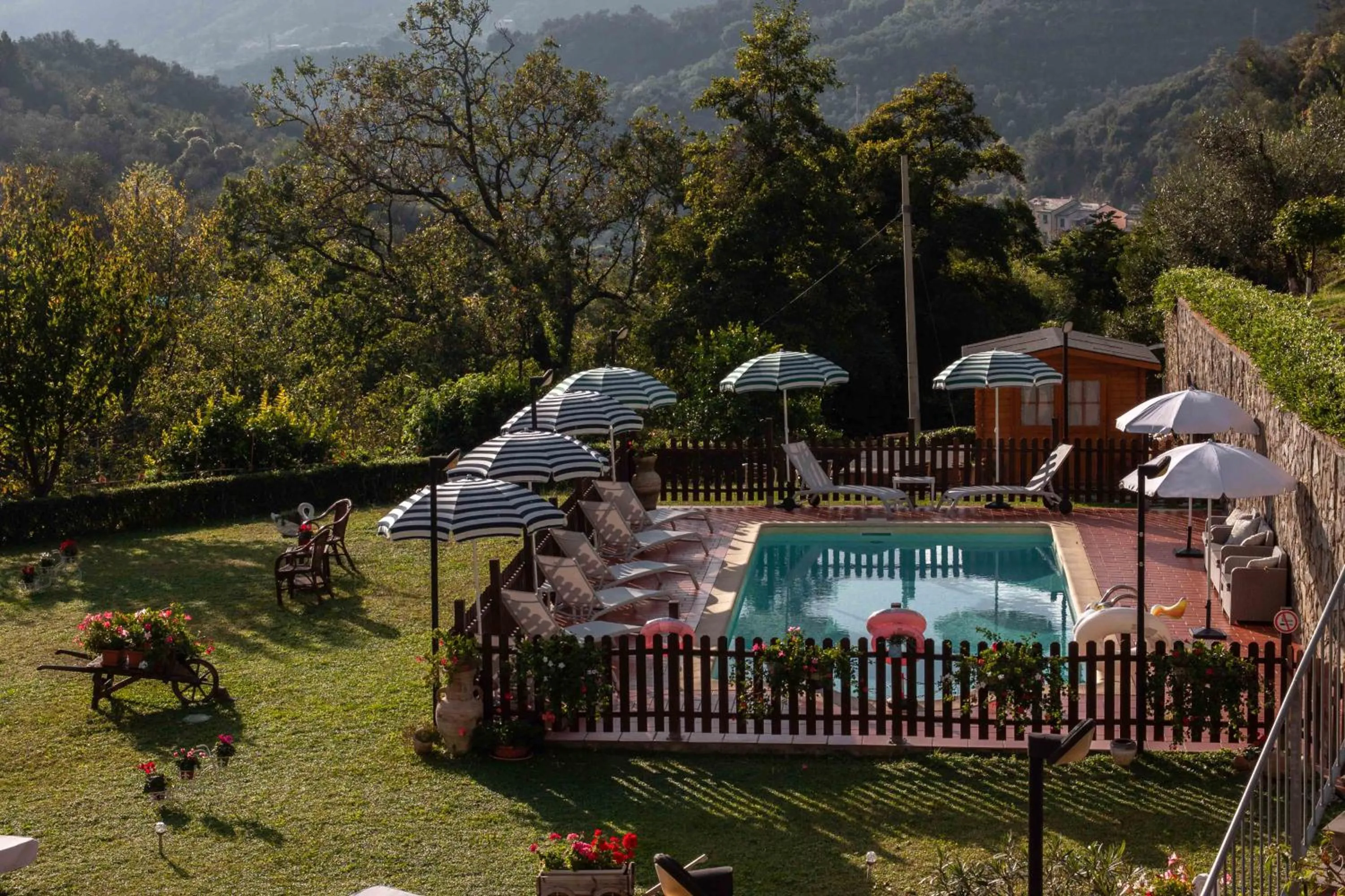 Garden in B&B Vignola