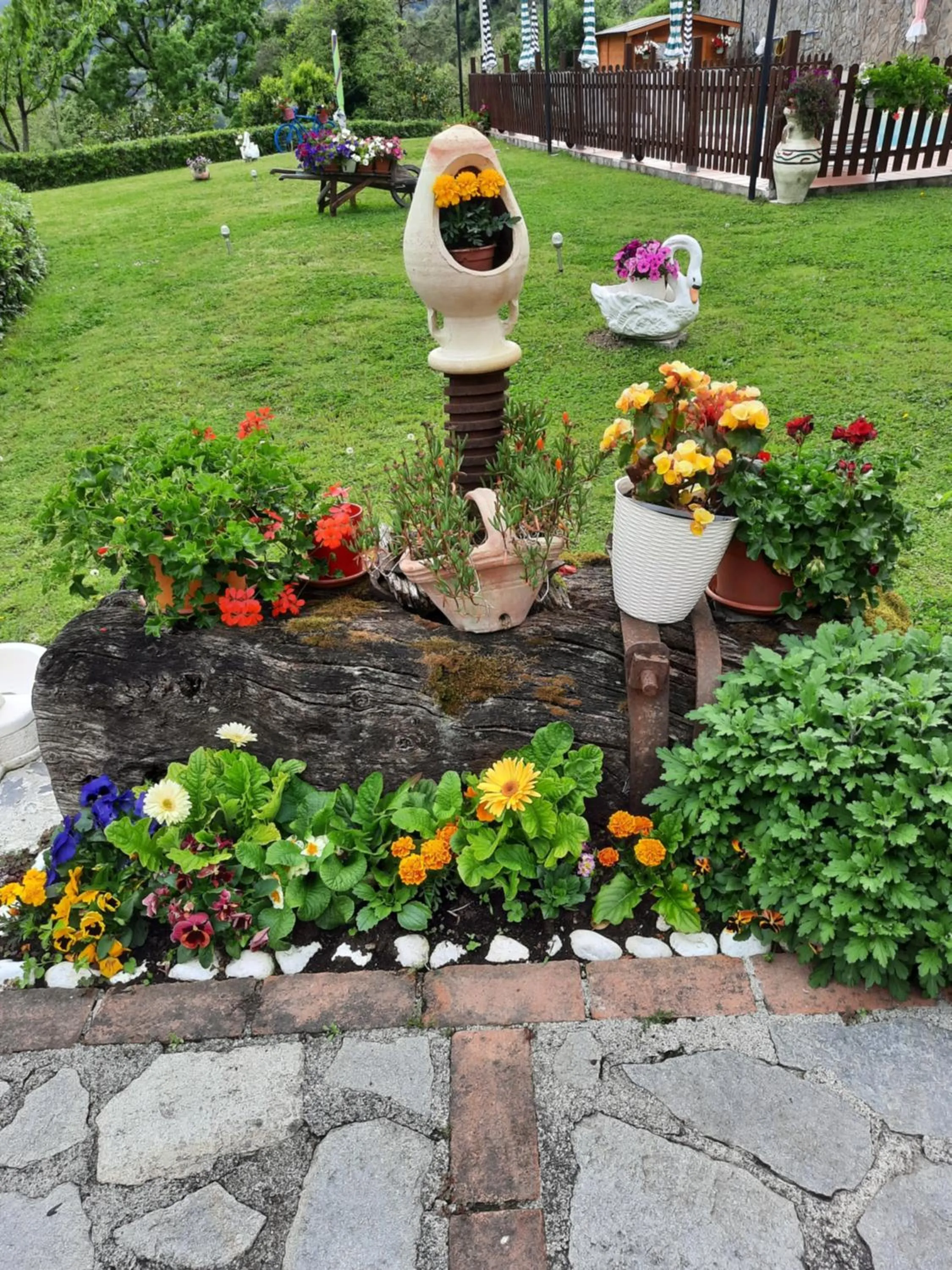 Garden in B&B Vignola