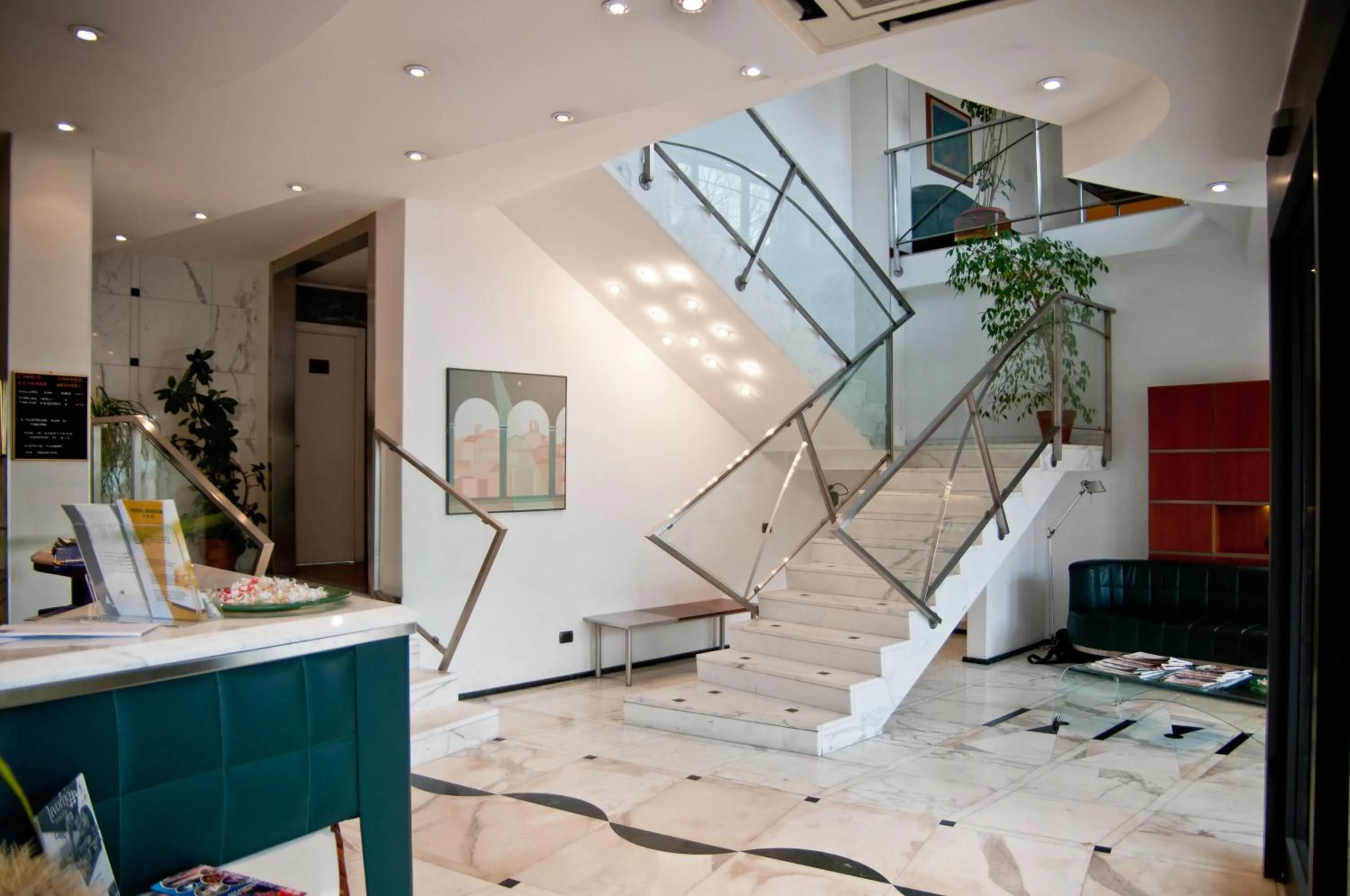 Lobby or reception in Hotel Boston