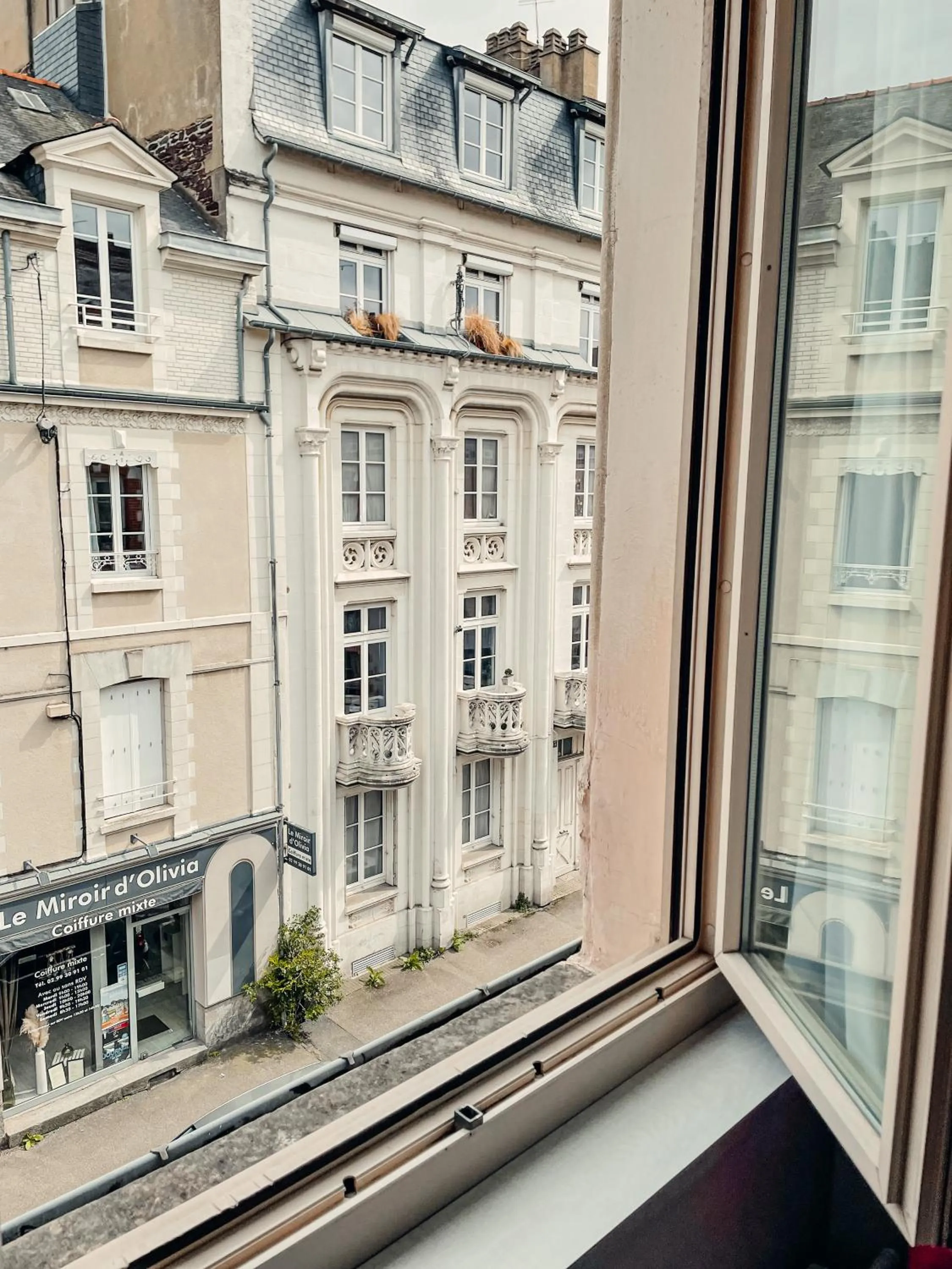 View (from property/room) in Garden Apparts Rennes Centre Gare
