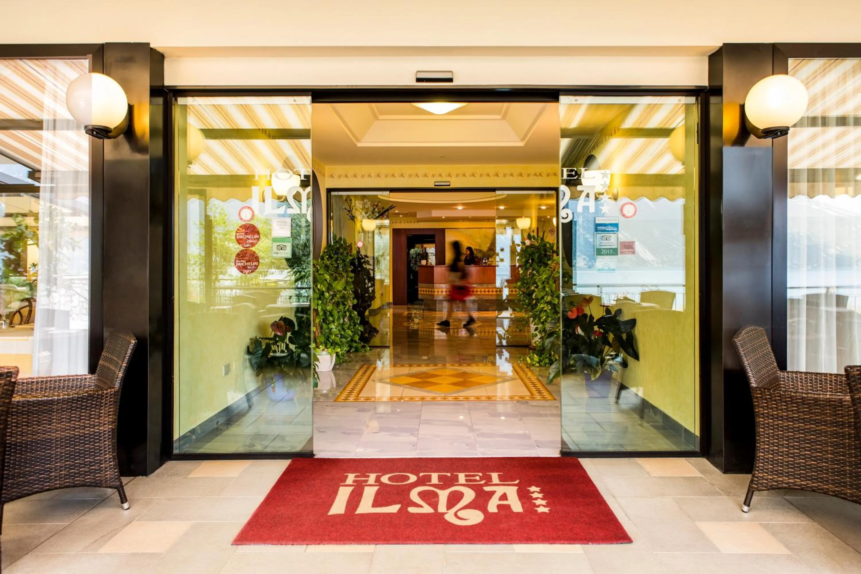 Lobby or reception in Hotel Ilma Lake Garda Resort