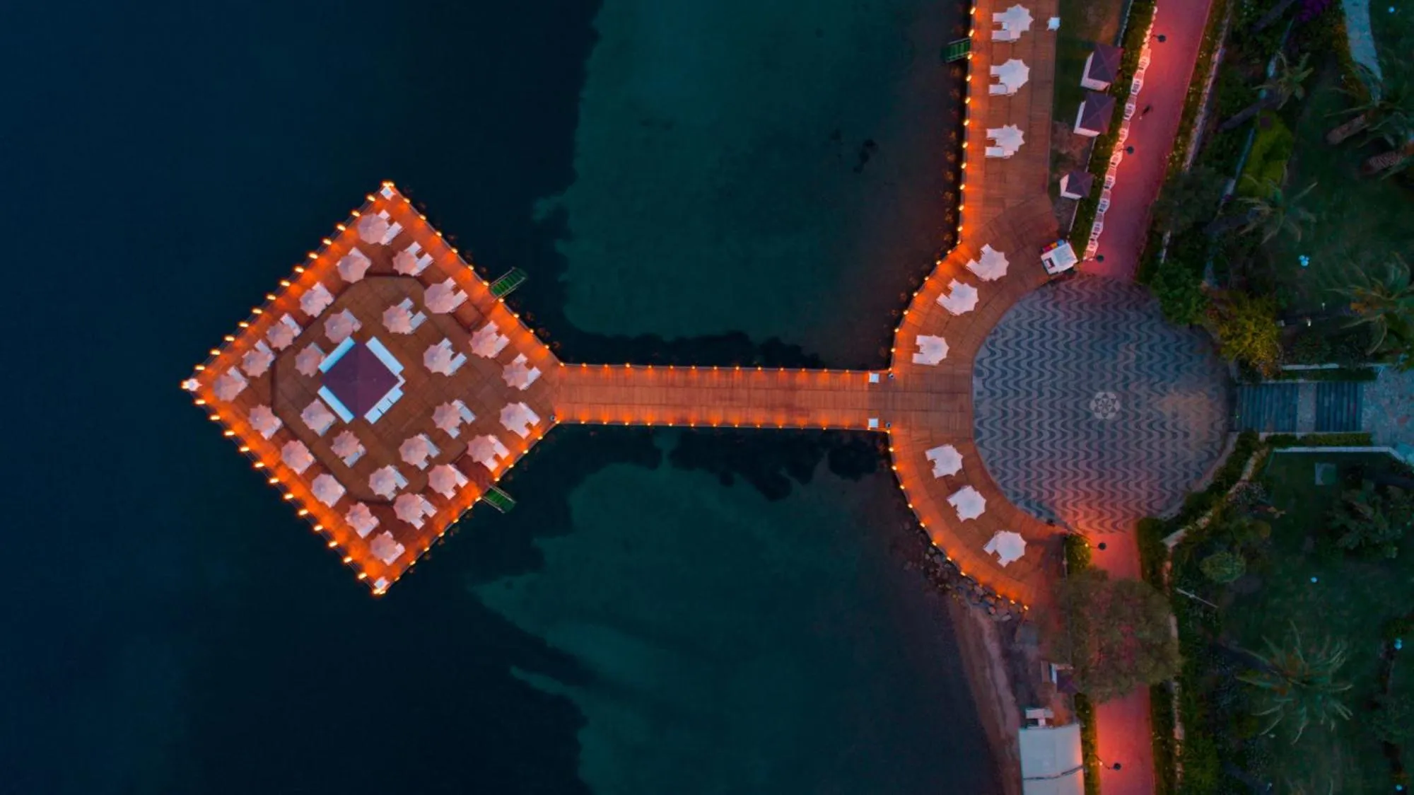 Bird's eye view in Baia Bodrum Hotel