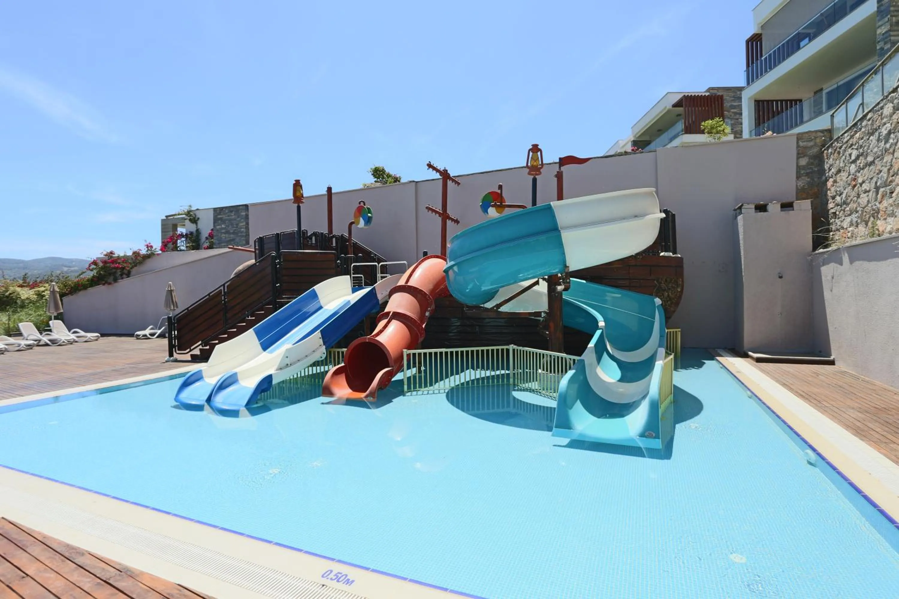 Children play ground in Baia Bodrum Hotel