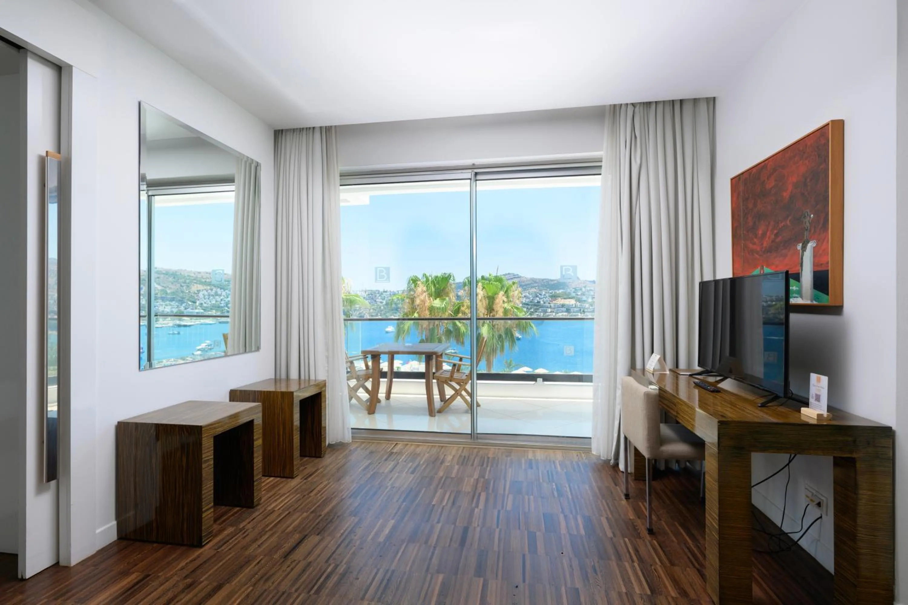 TV and multimedia in Baia Bodrum Hotel