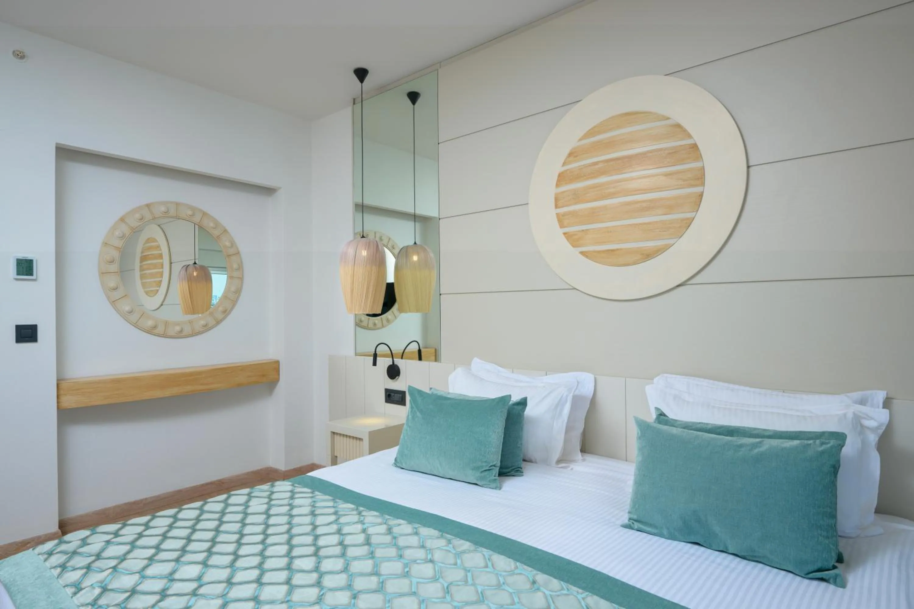 Bedroom, Bed in Baia Bodrum Hotel