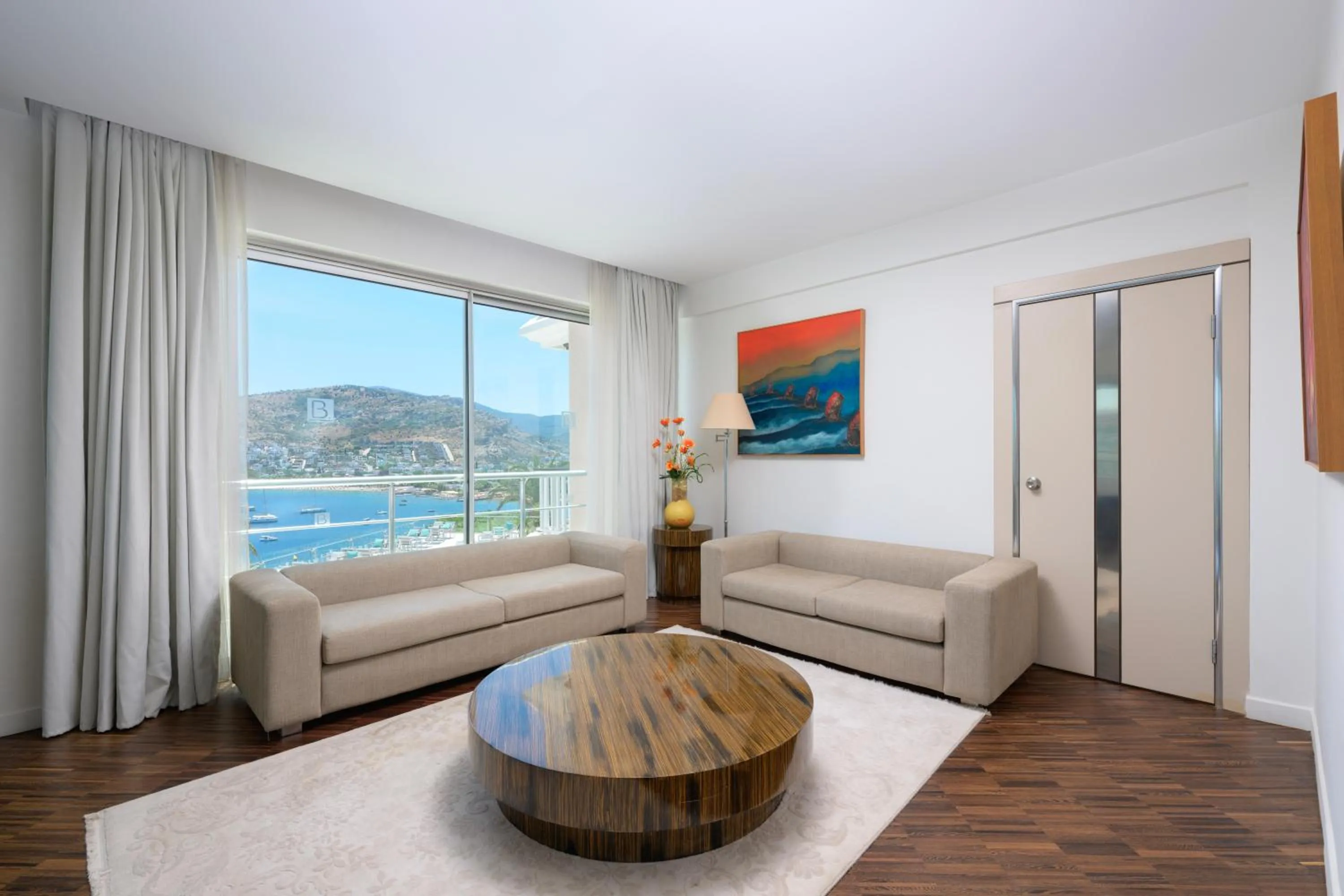 Seating area in Baia Bodrum Hotel