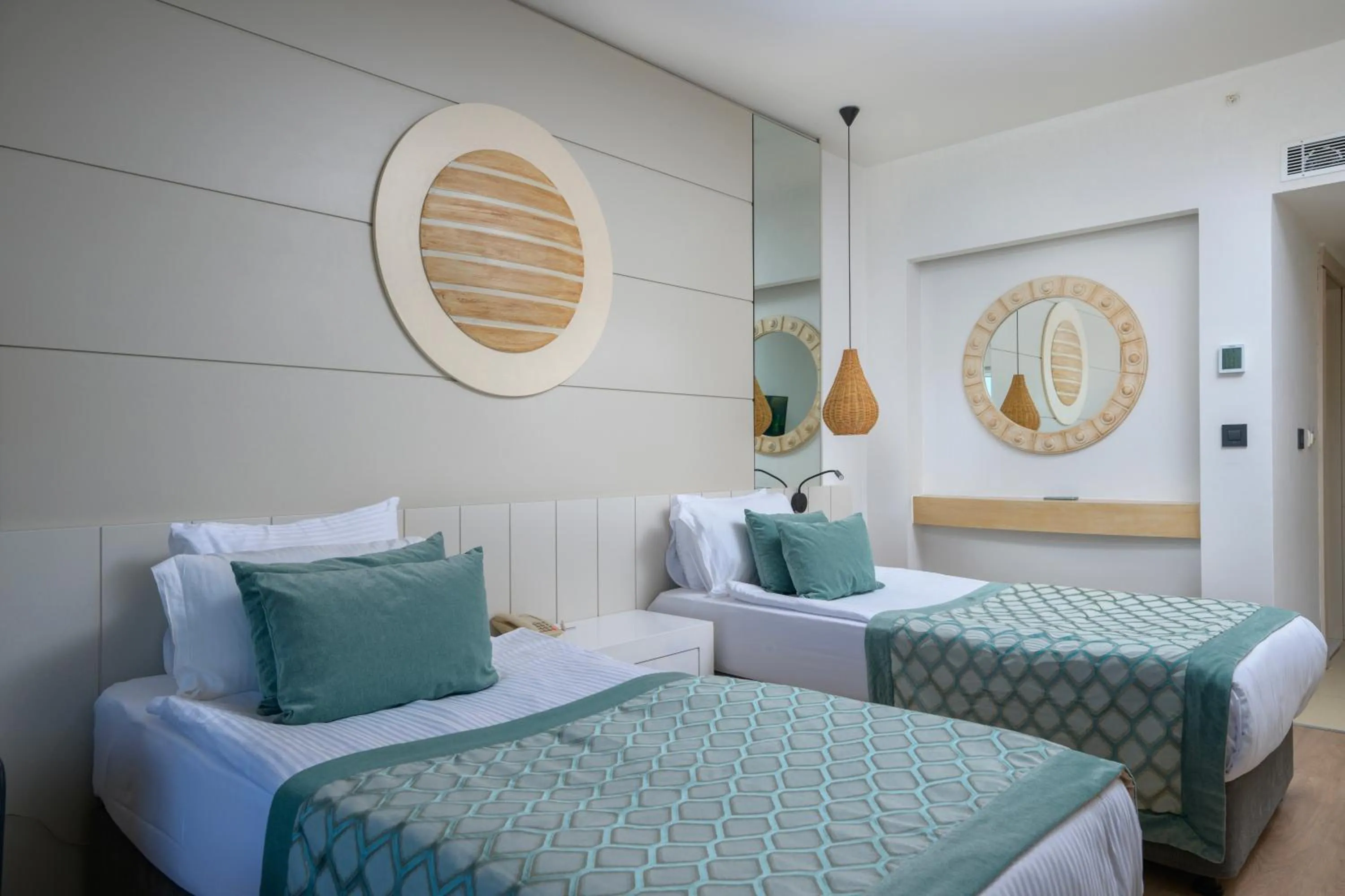Bed in Baia Bodrum Hotel