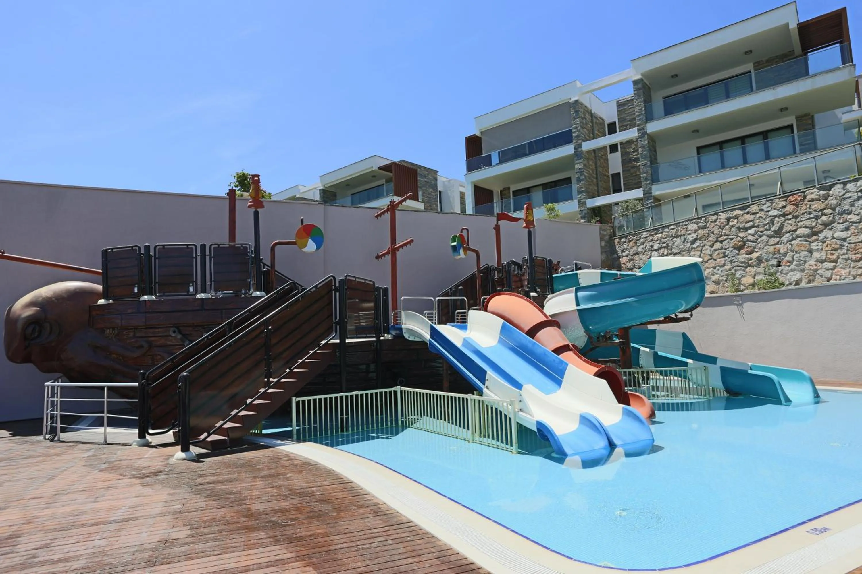 Children play ground in Baia Bodrum Hotel