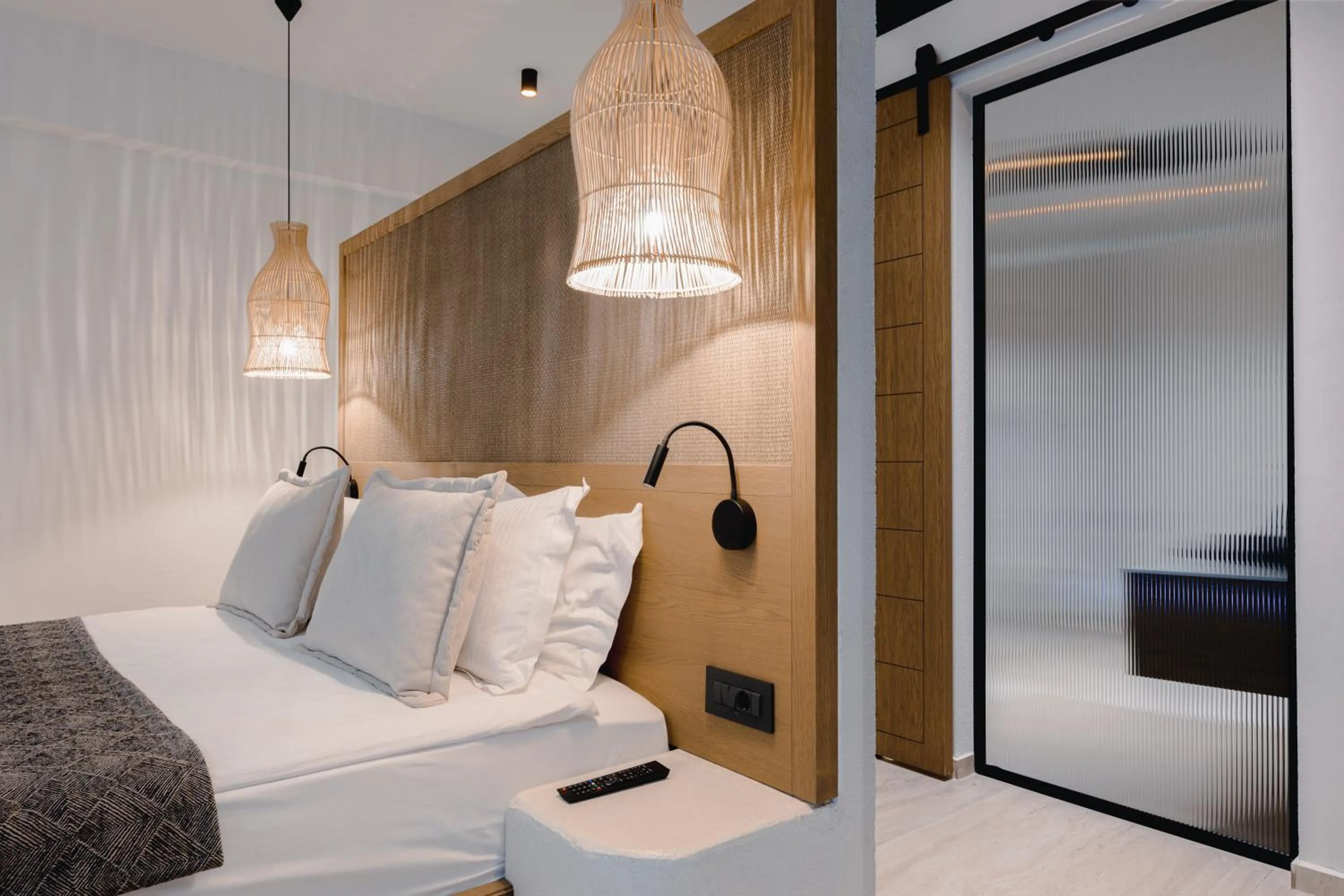 Bed in Baia Bodrum Hotel