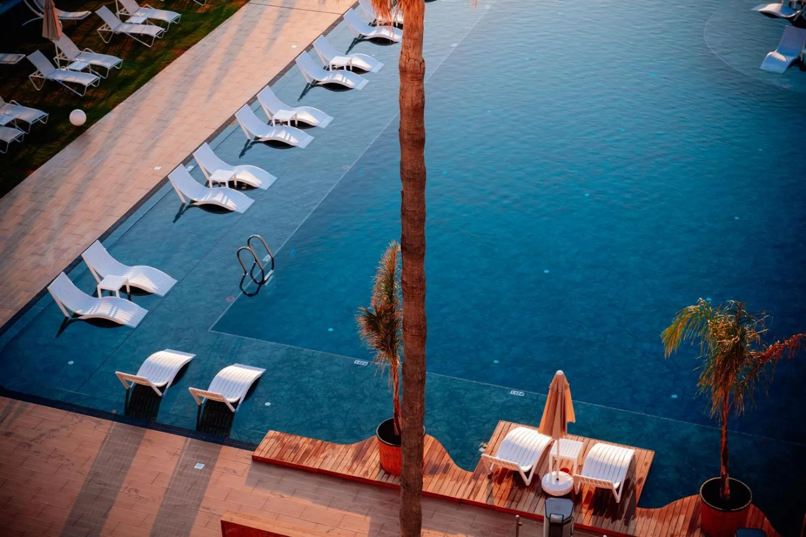Pool view in Baia Bodrum Hotel