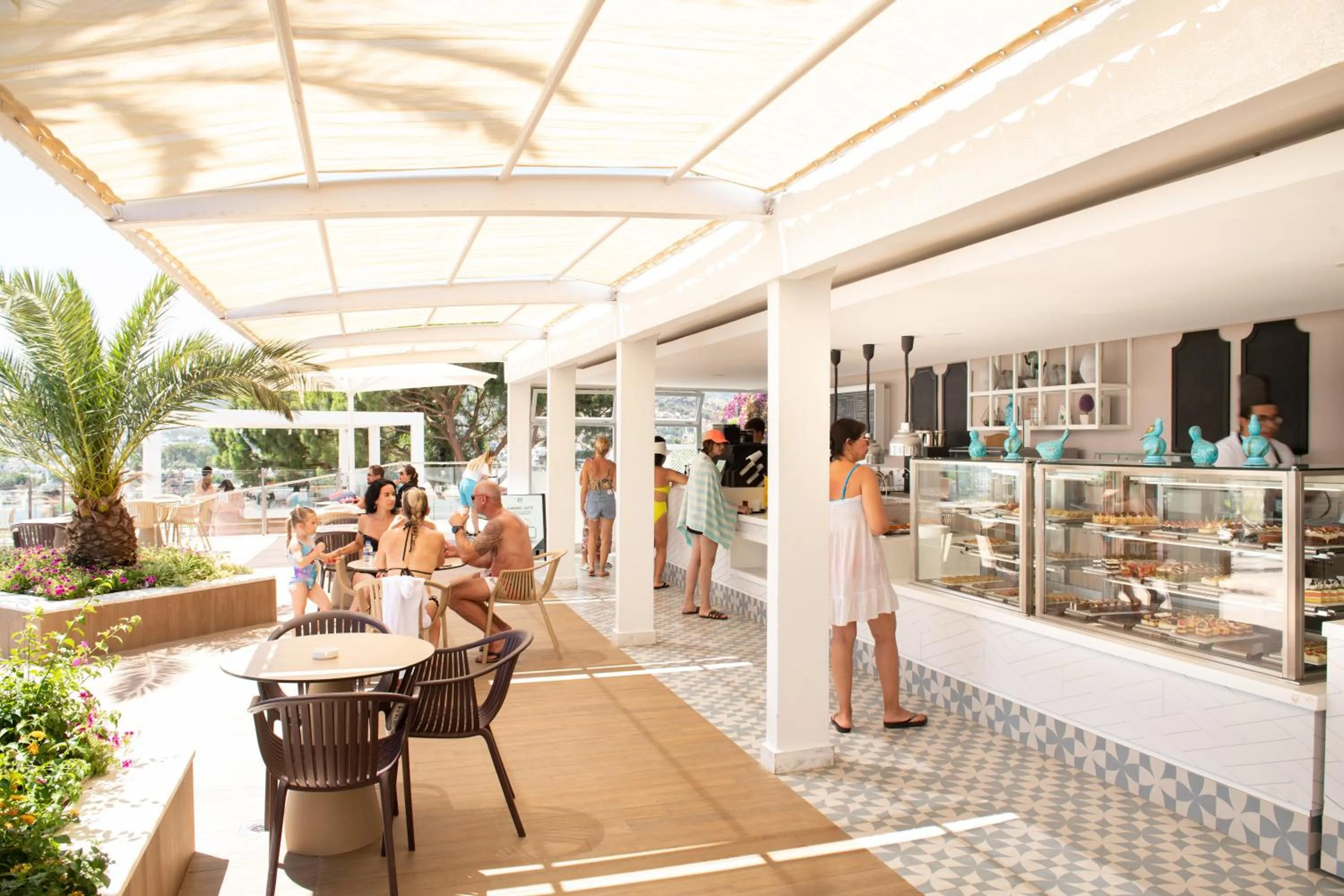 Coffee/tea facilities in Baia Bodrum Hotel