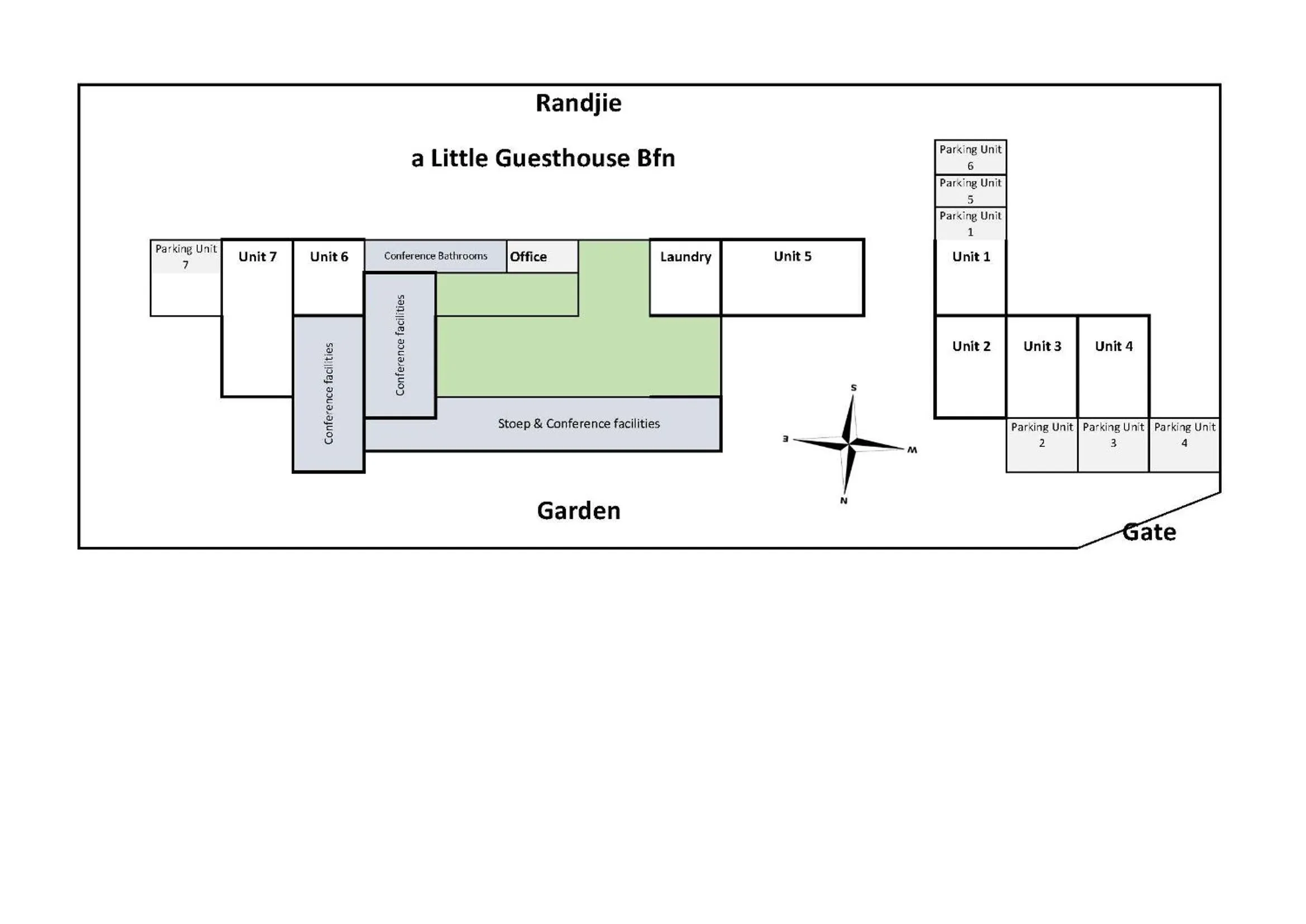 Property building in A Little Guesthouse