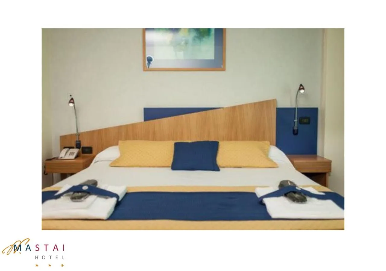 Bed in Hotel Mastai