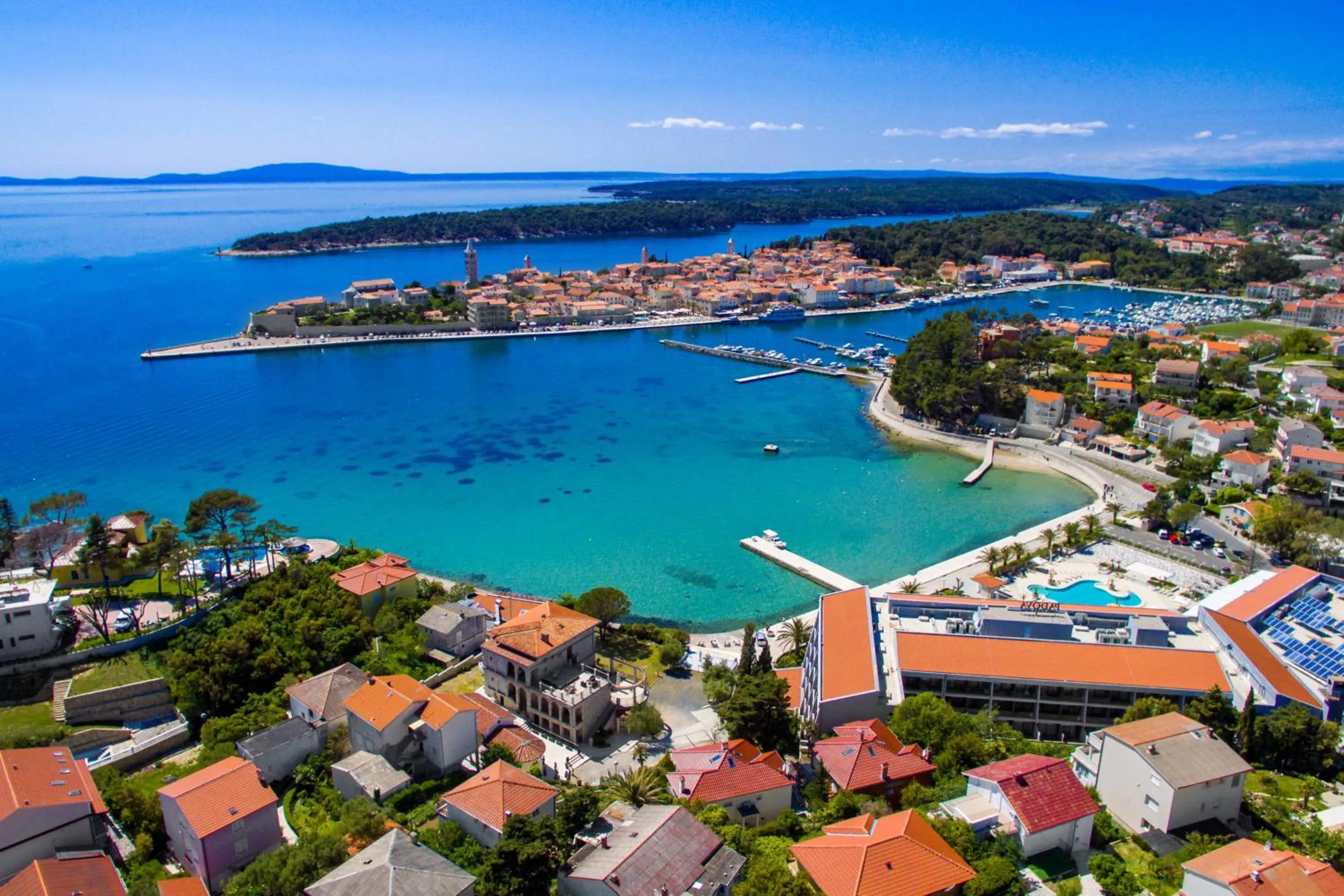 Bird's eye view in Villas Arbia - Margita Deluxe Beach Hotel