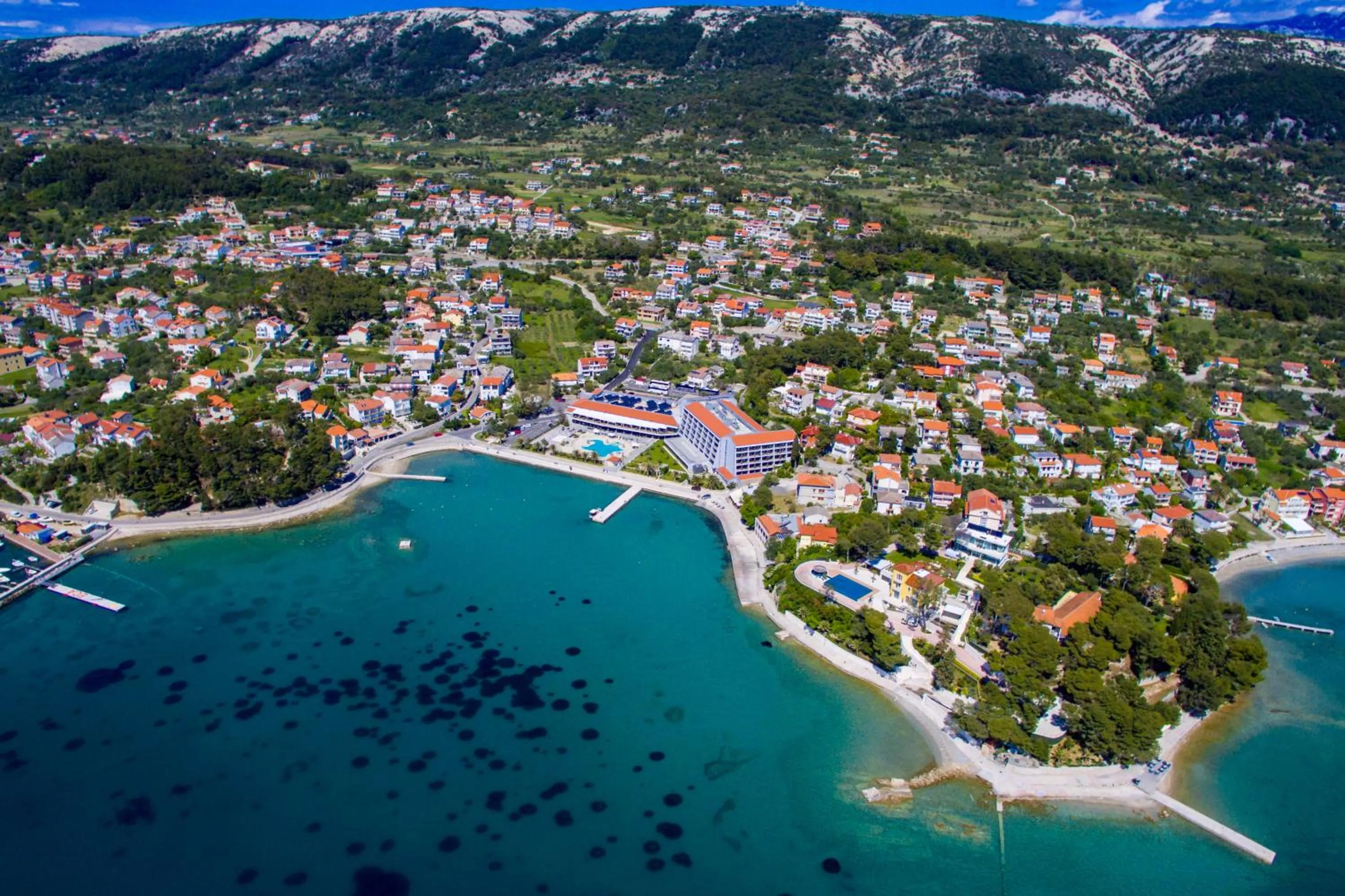 Bird's eye view in Villas Arbia - Margita Deluxe Beach Hotel