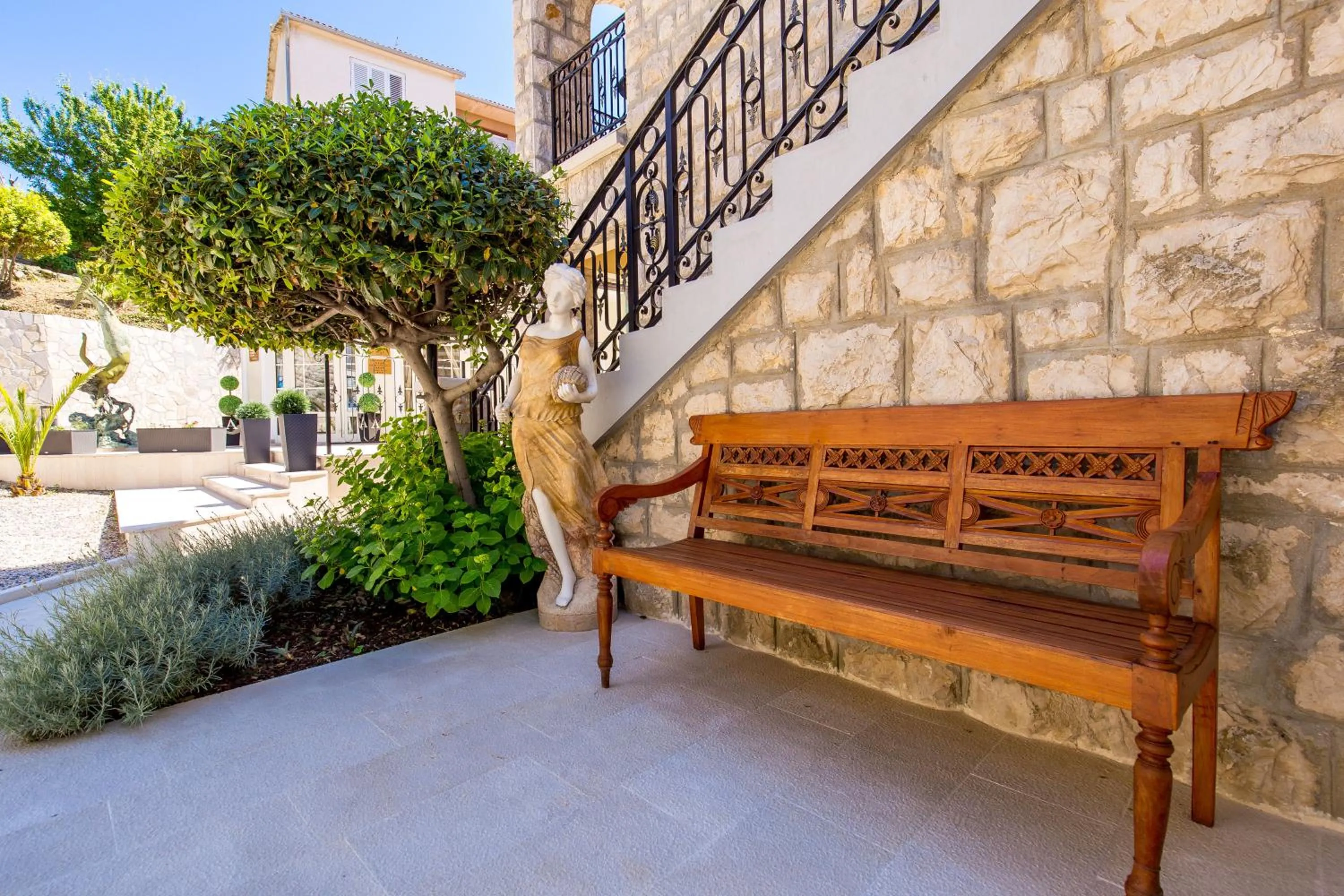 Decorative detail in Villas Arbia - Margita Deluxe Beach Hotel