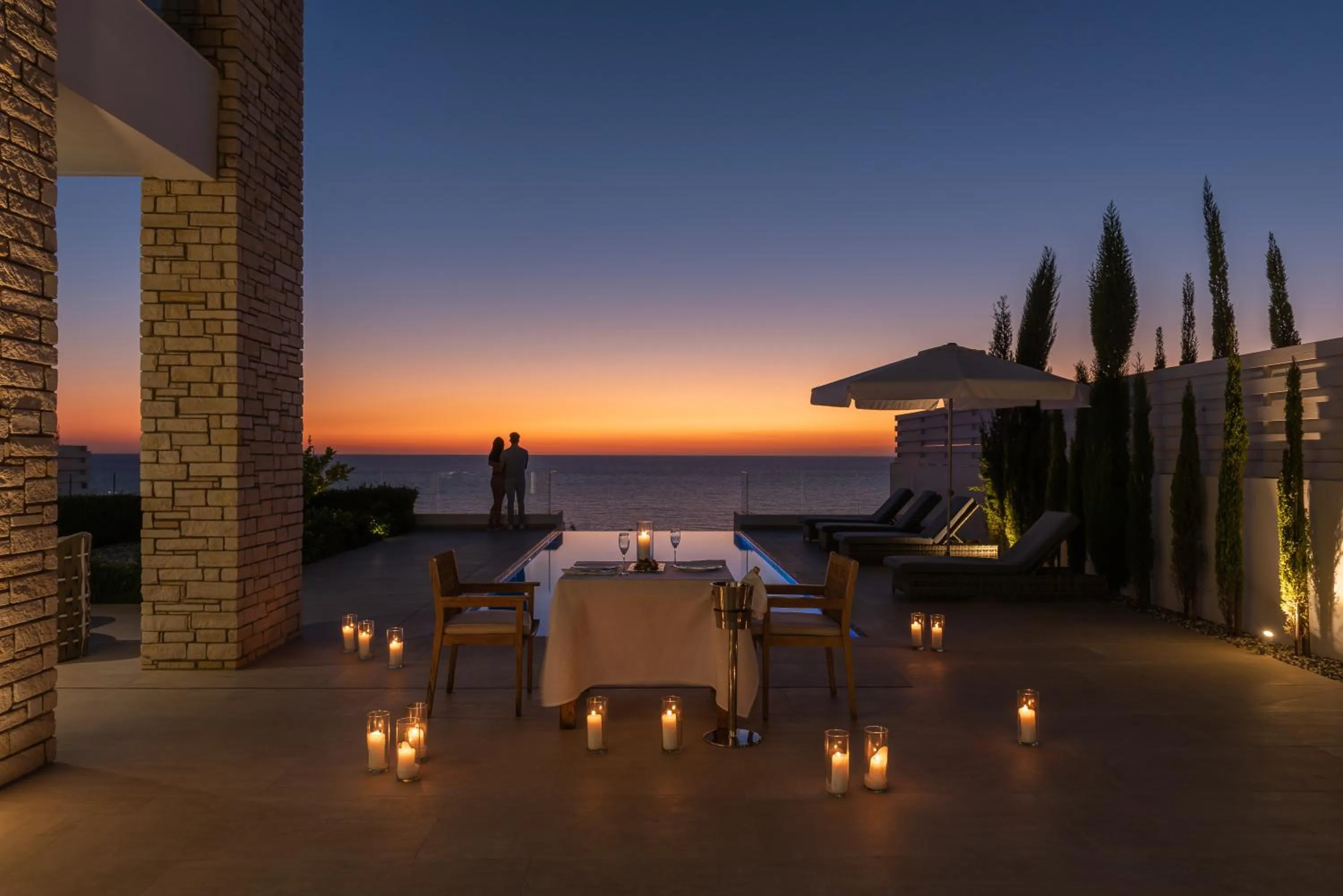 Patio in Cap St Georges Villas