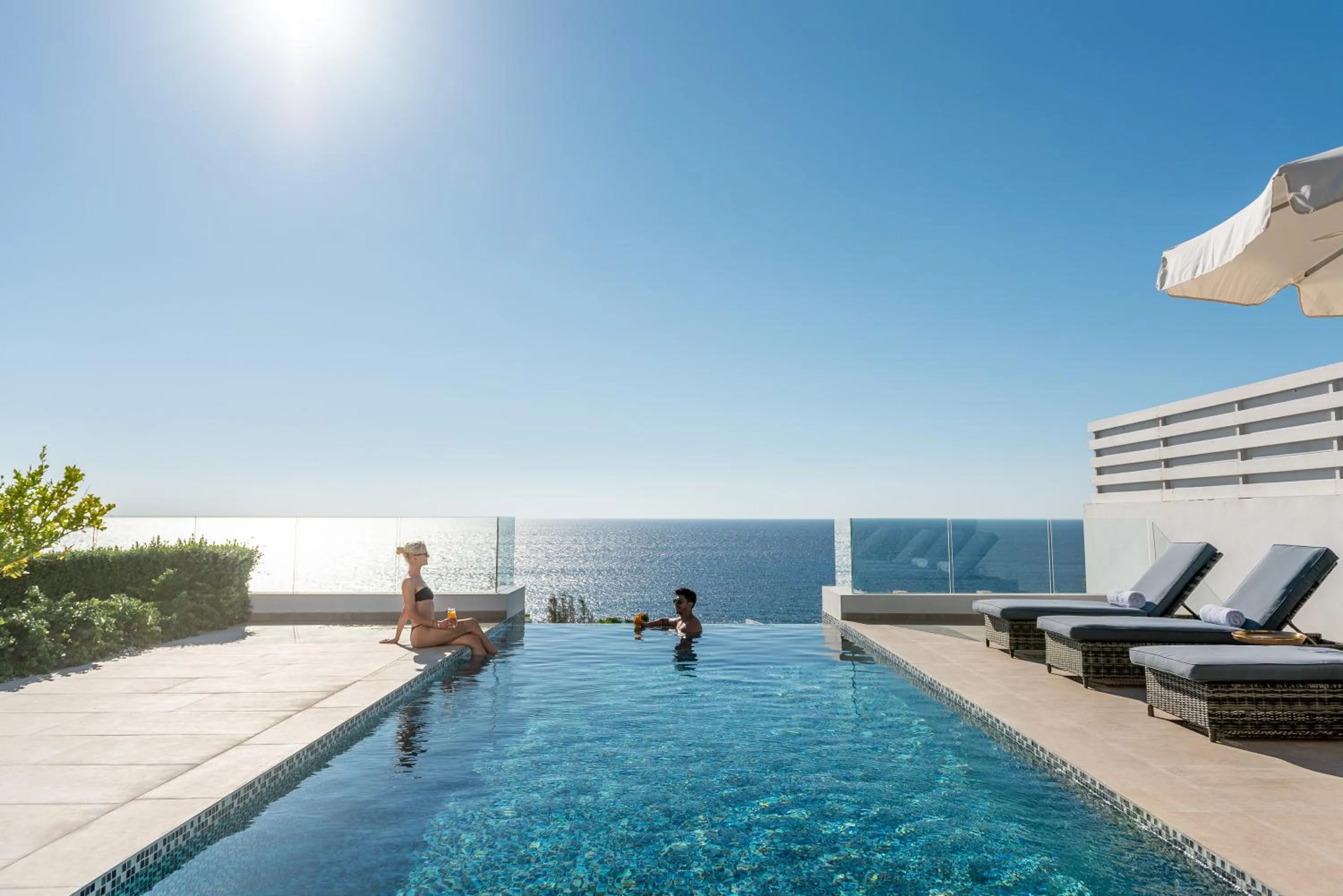 Patio in Cap St Georges Villas