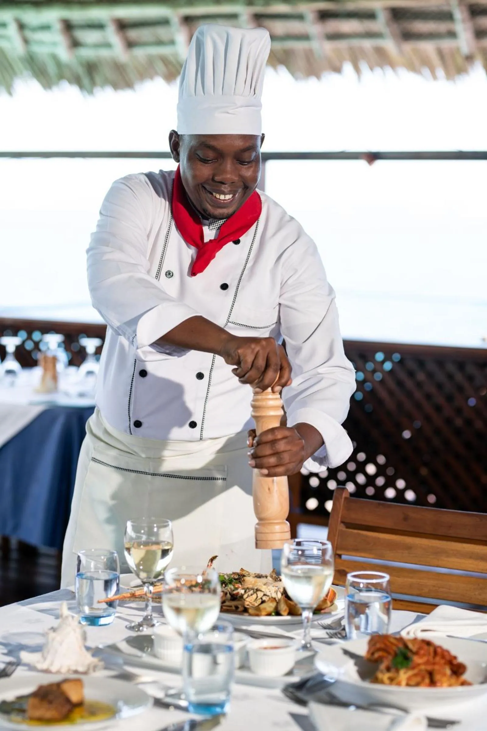 Staff in Hotel Club Dongwe