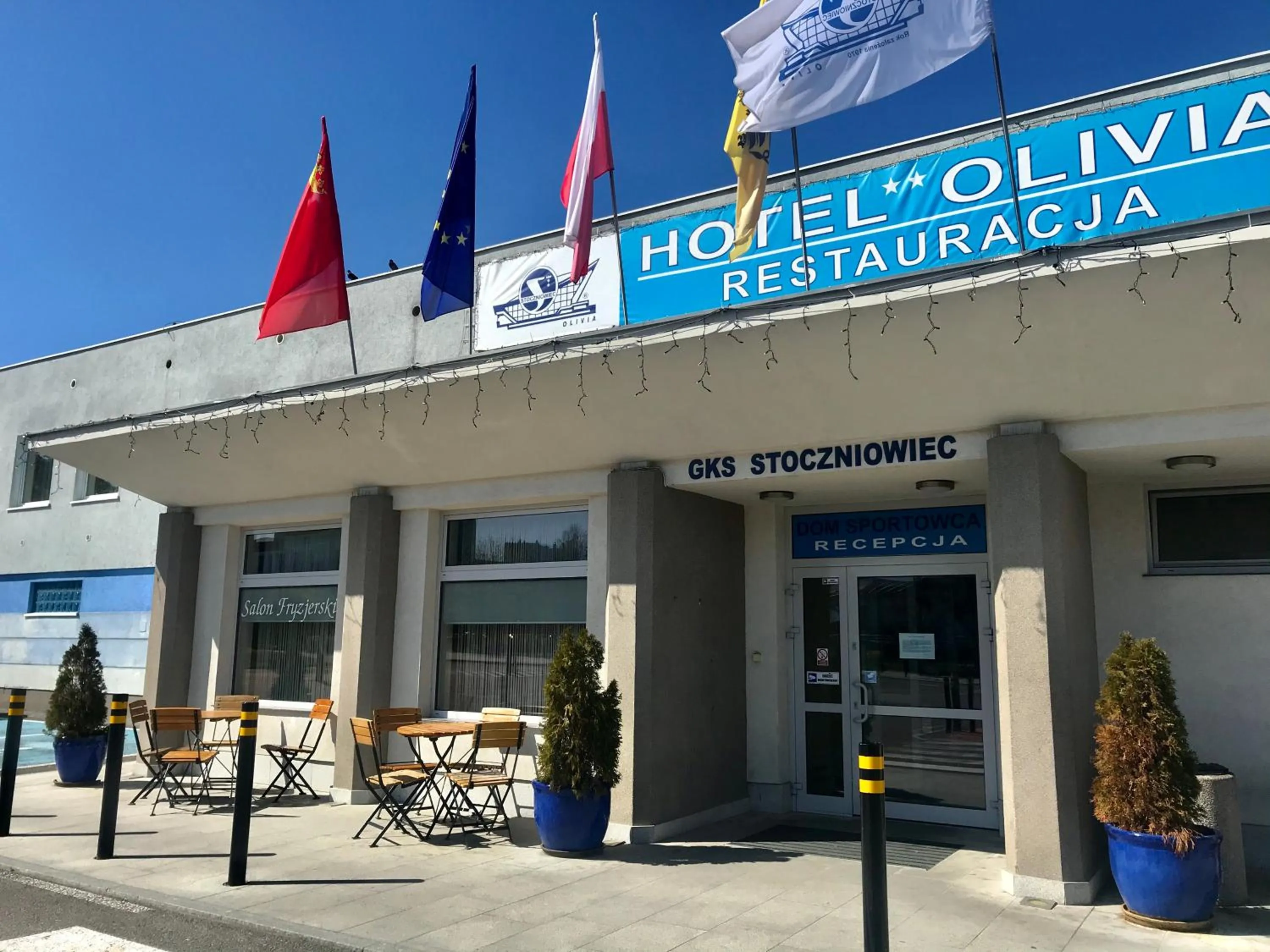 Property building in Hotel Olivia