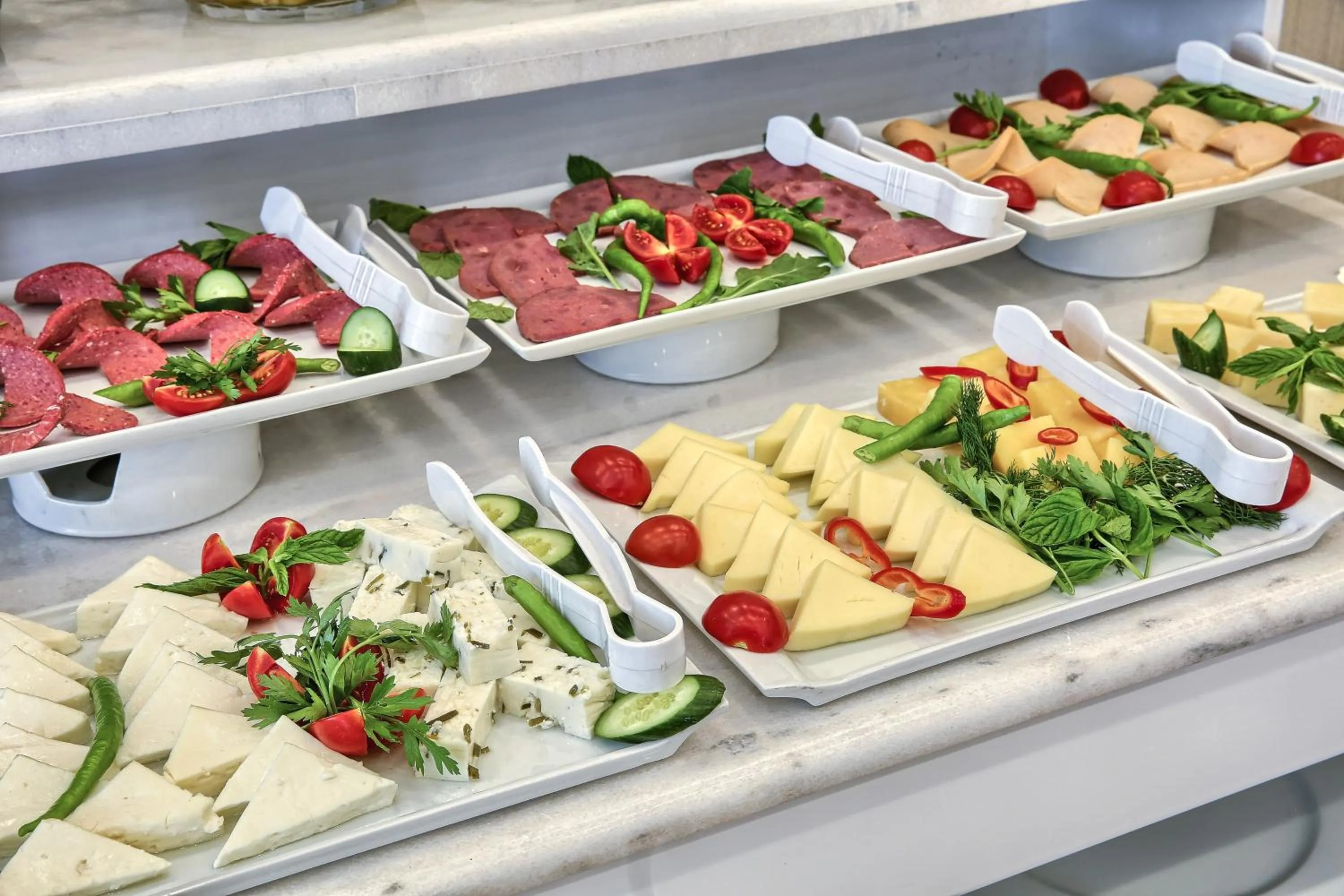 Buffet breakfast in City Hotel Residence