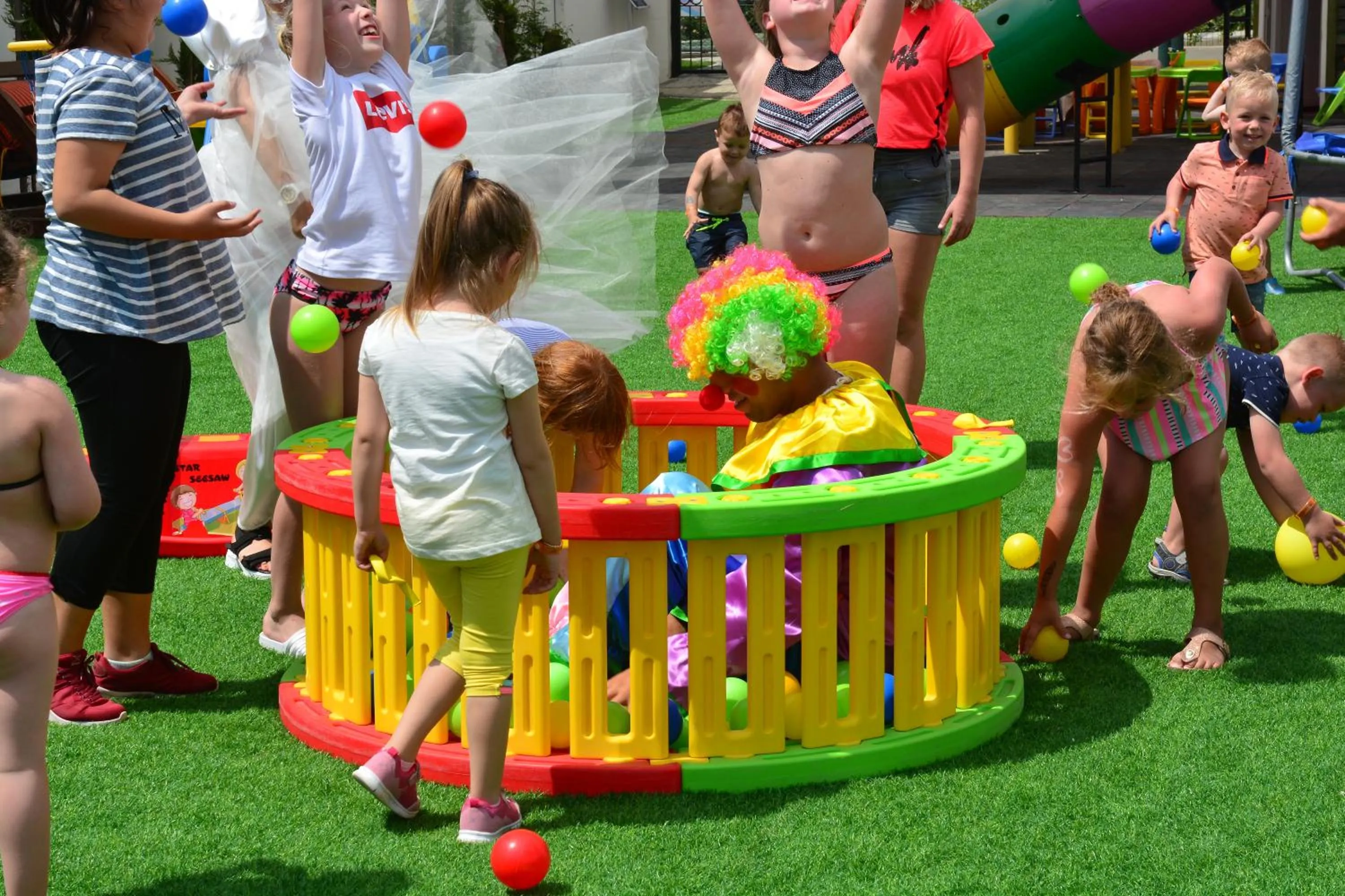 Children play ground in Parkim Ayaz Hotel