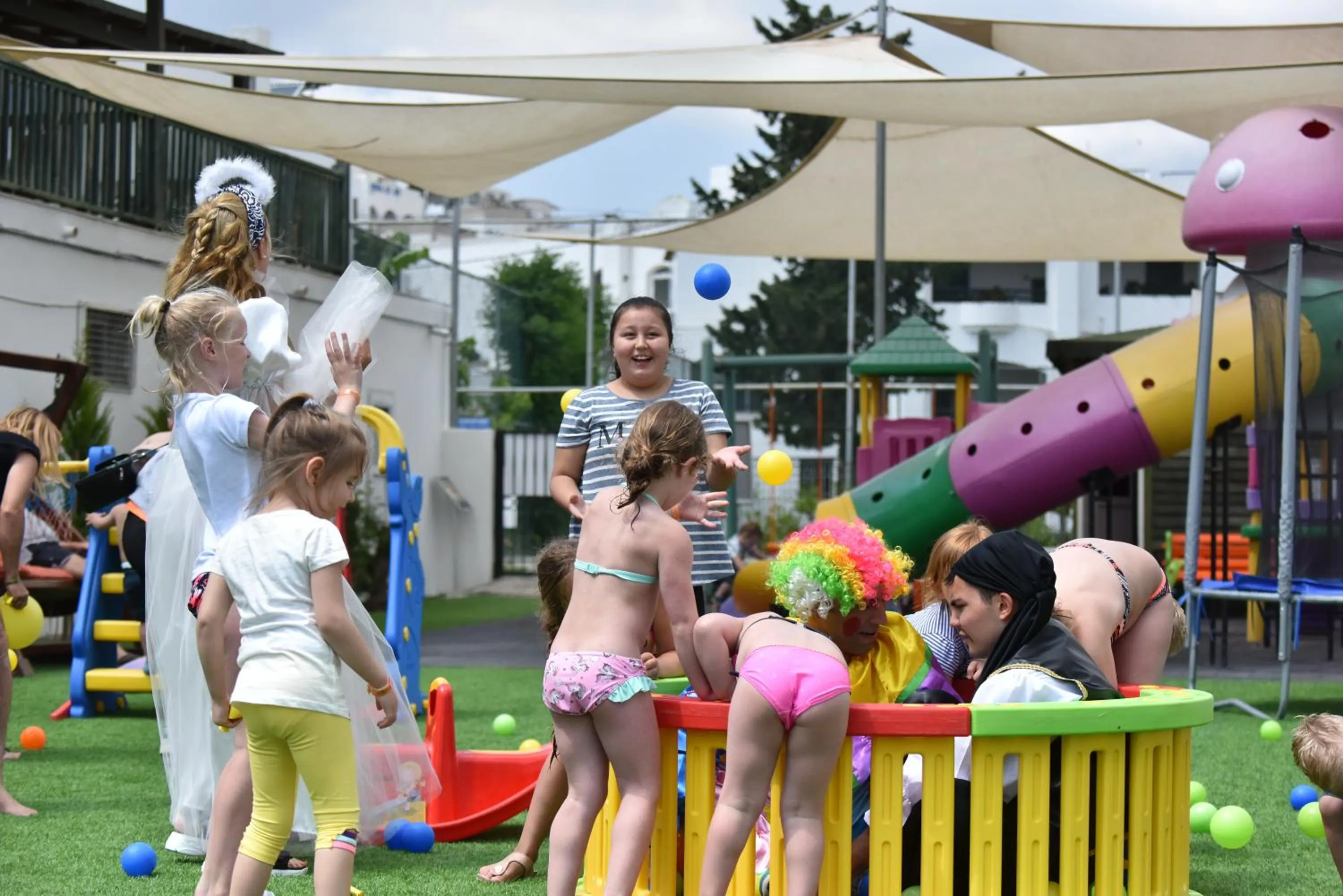 Children play ground in Parkim Ayaz Hotel