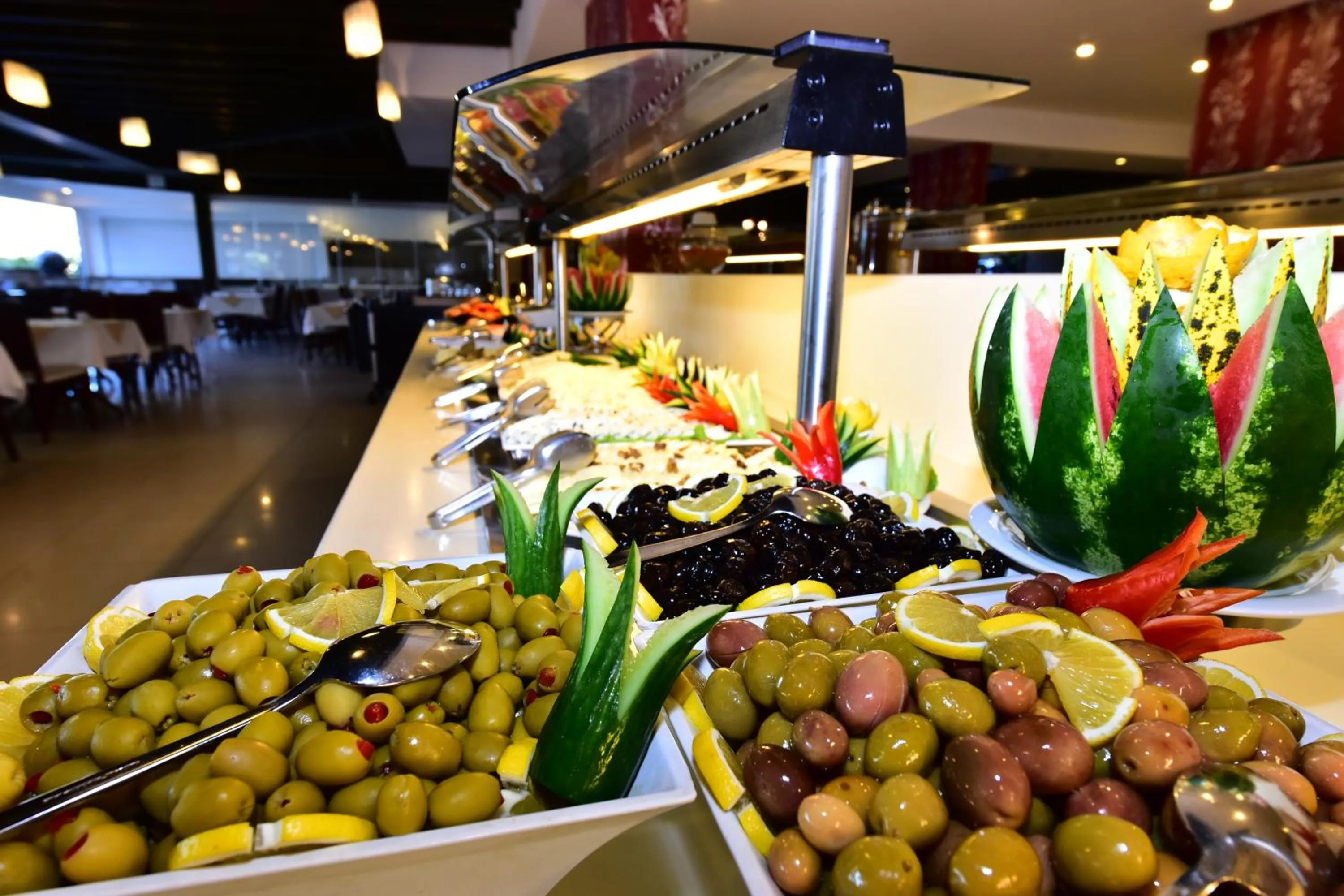 Buffet breakfast in Parkim Ayaz Hotel