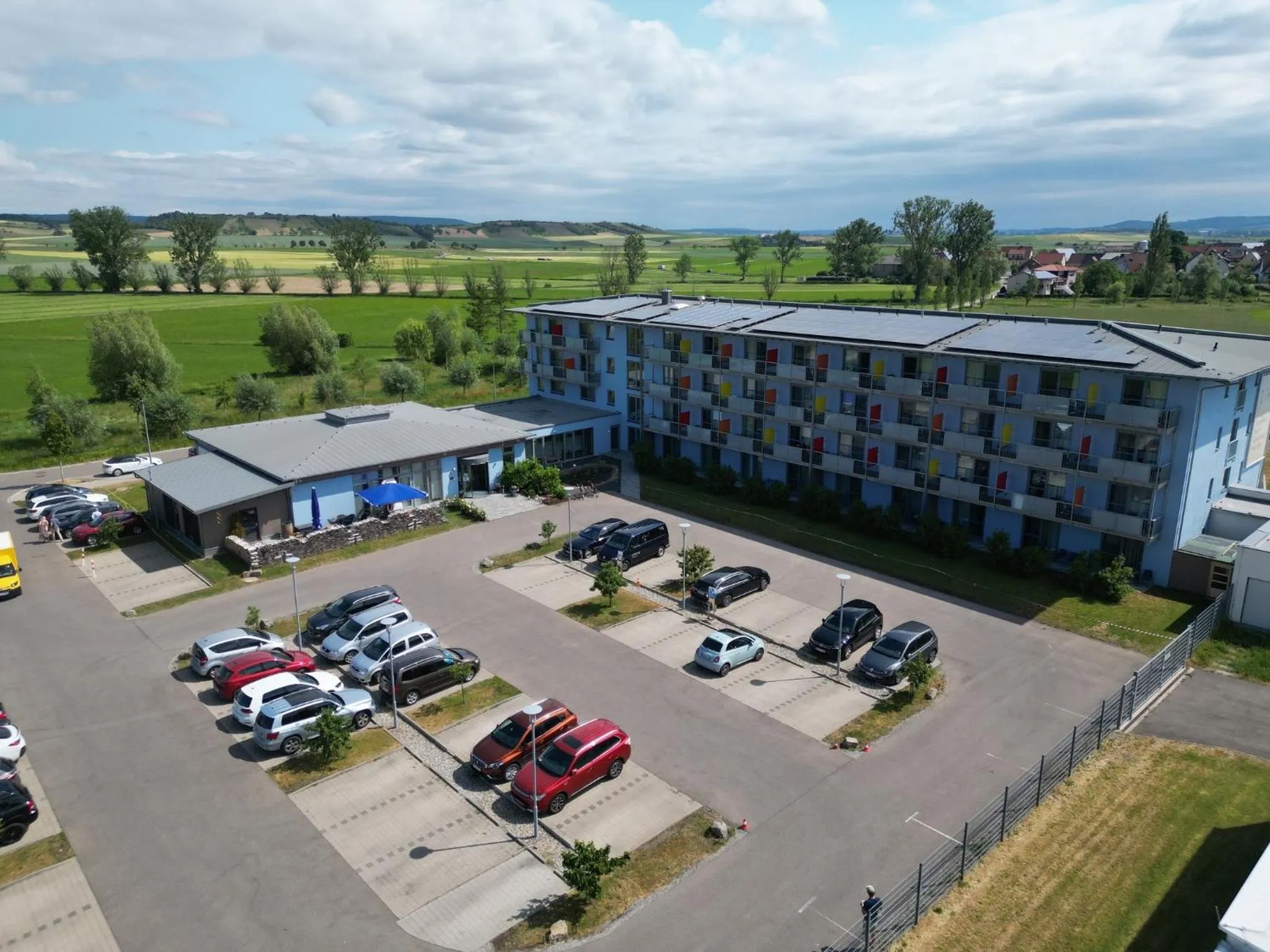 Inner courtyard view in Vital Hotel an der Therme GmbH