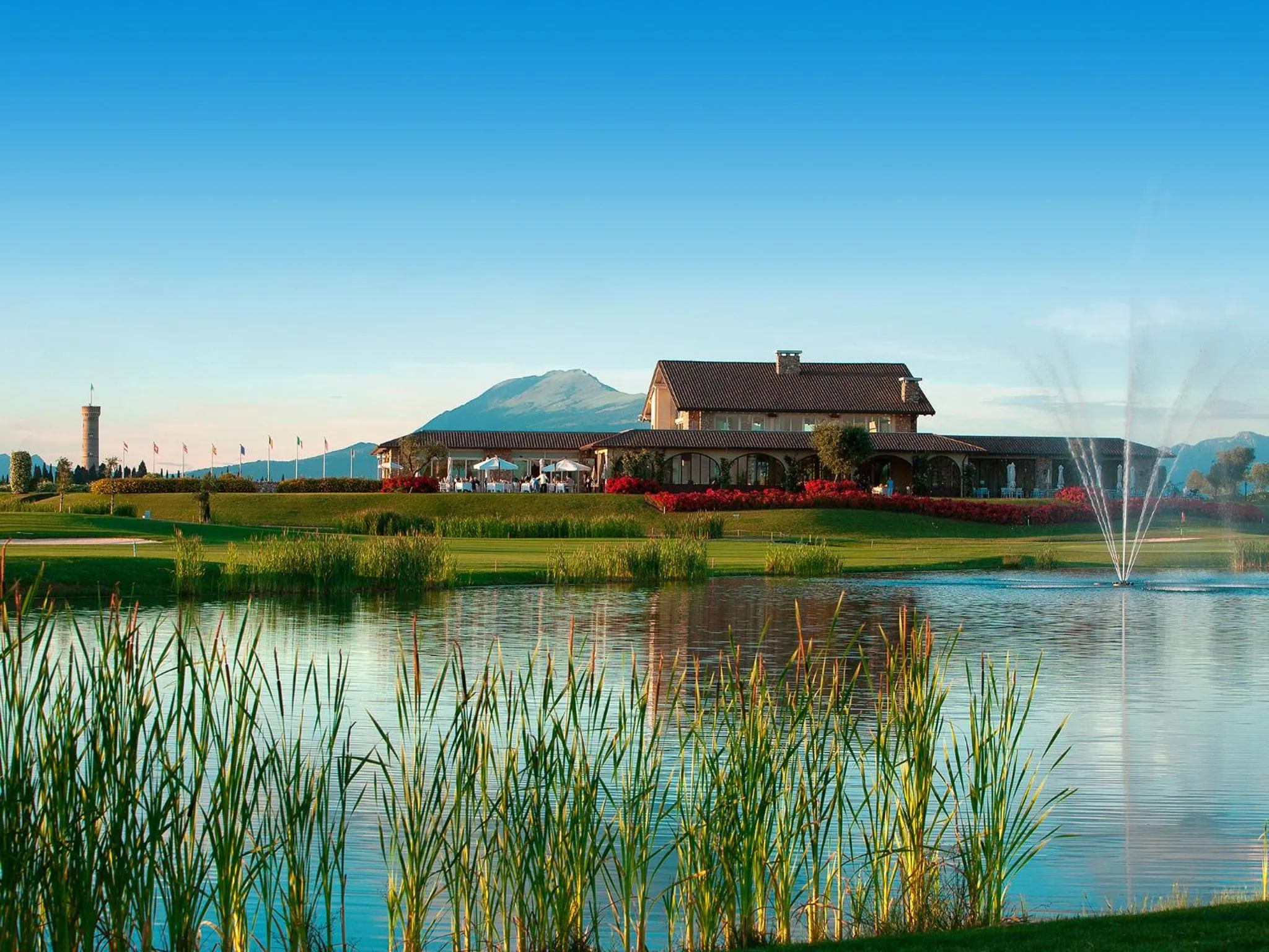 Restaurant/places to eat in Garda Hotel San Vigilio Golf