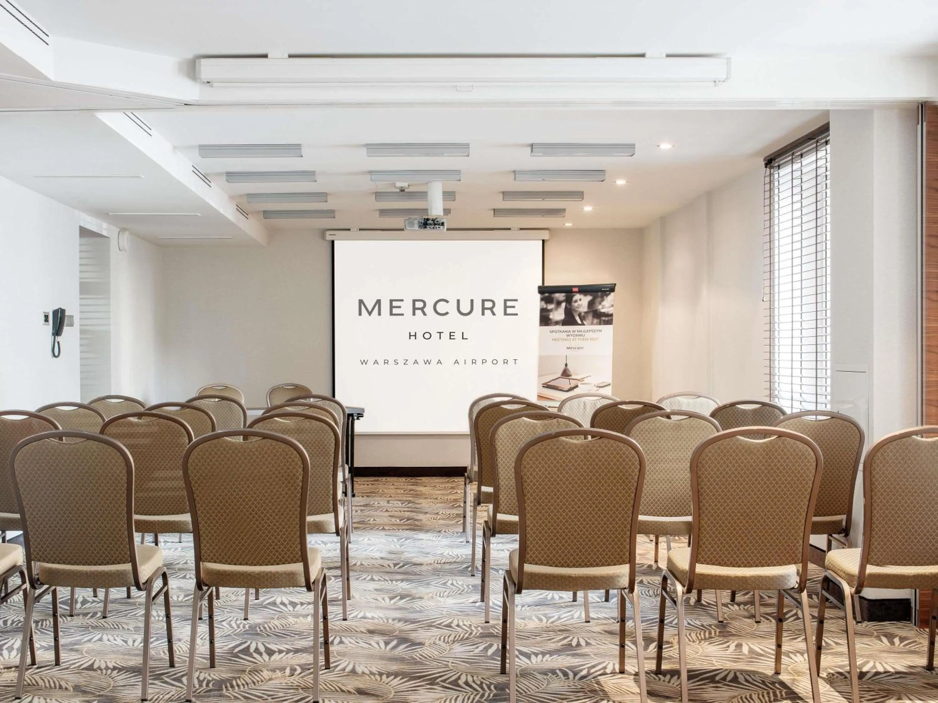 Meeting/conference room in Mercure Warszawa Airport
