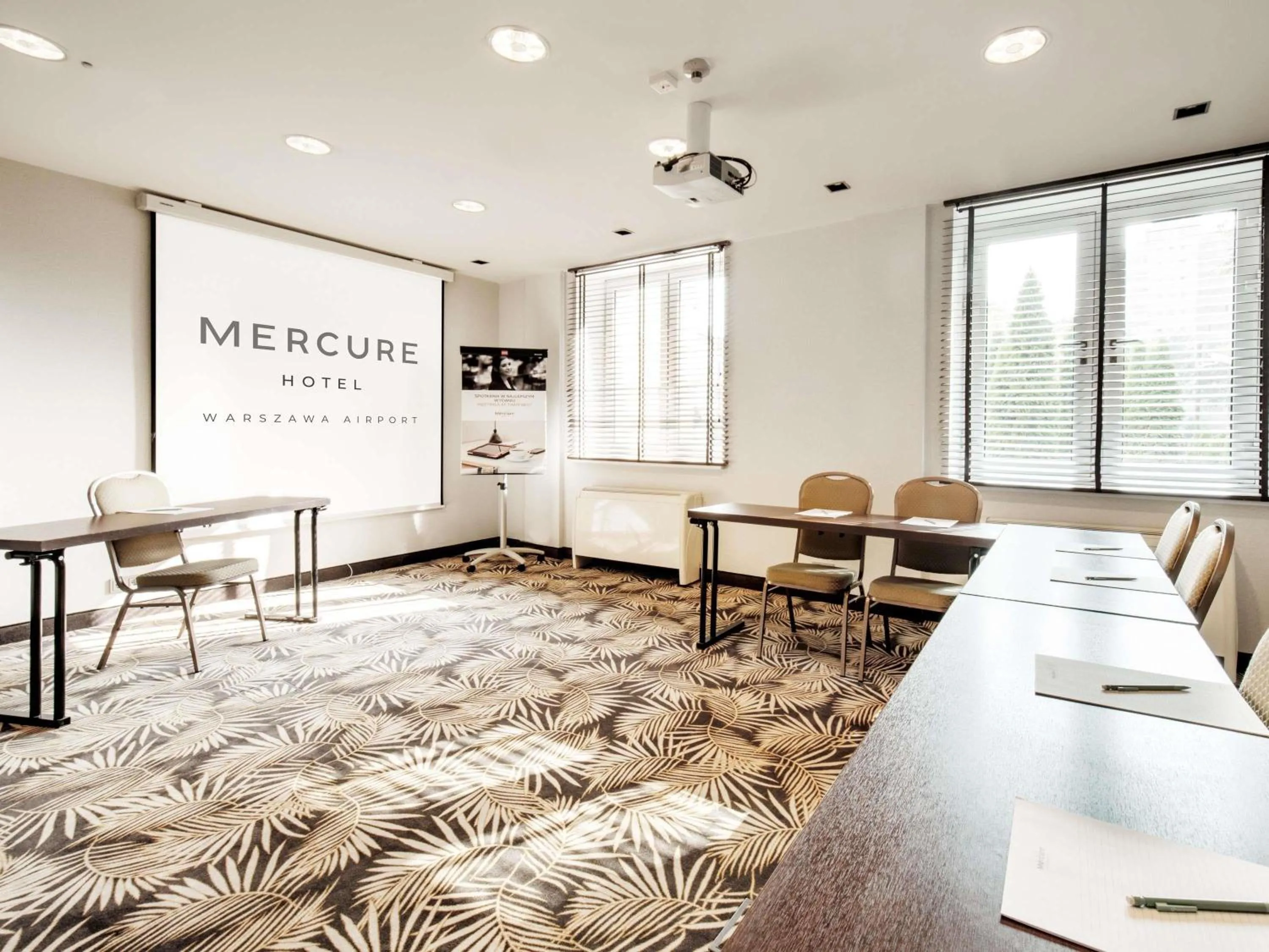 Meeting/conference room in Mercure Warszawa Airport