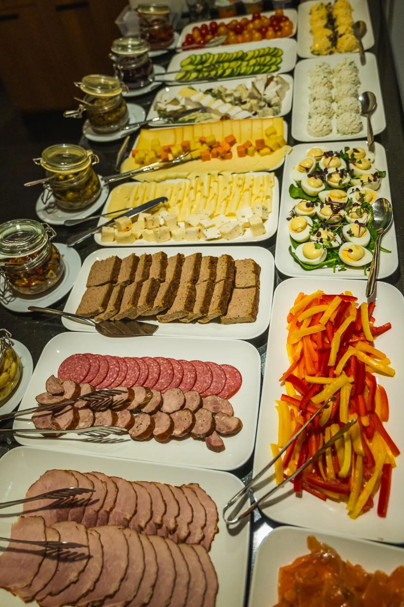 Buffet breakfast in Great Polonia The Granary La Suite Hotel