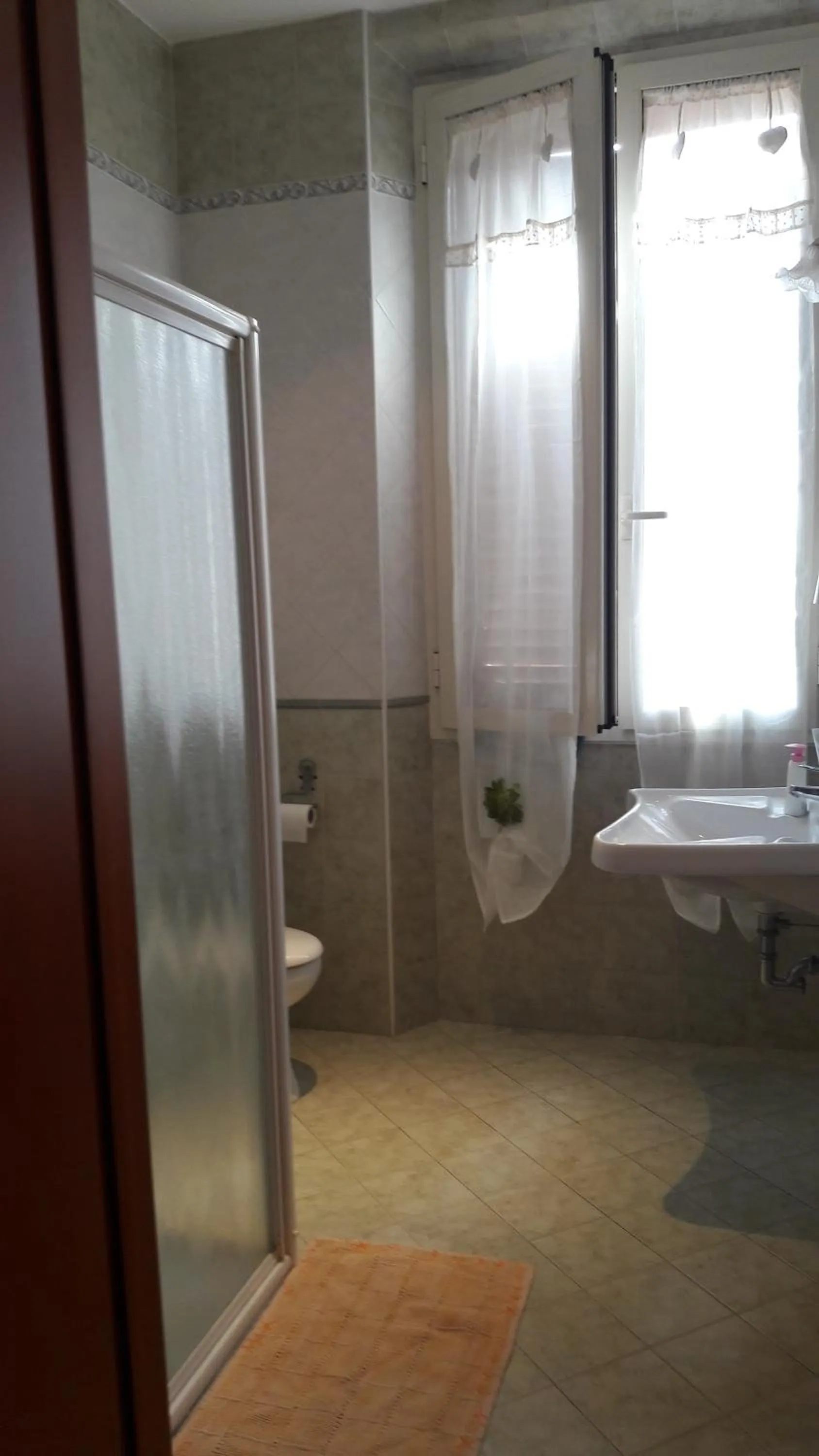 Bathroom in Hotel Aristotele