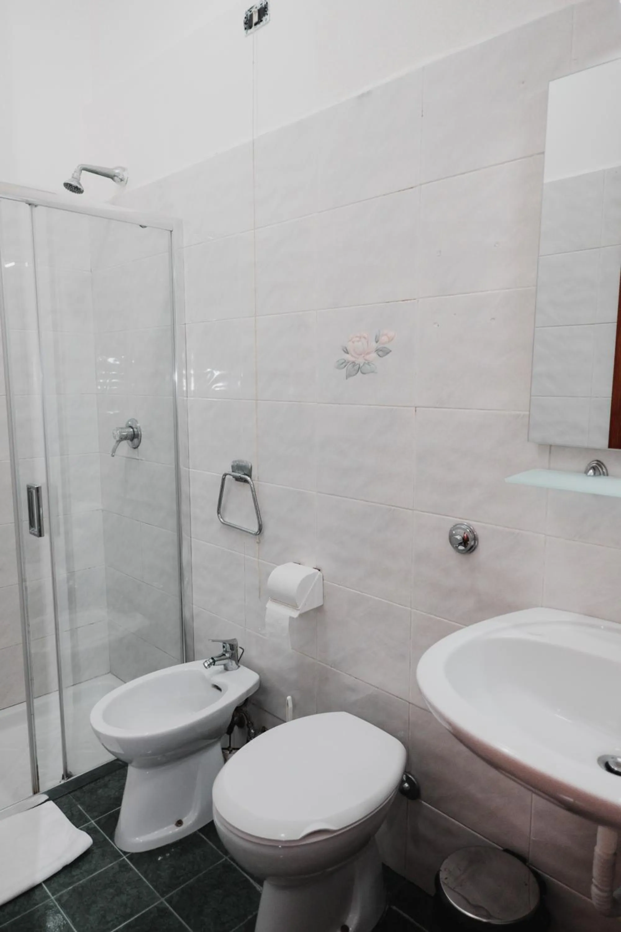 Shower in Hotel Aristotele