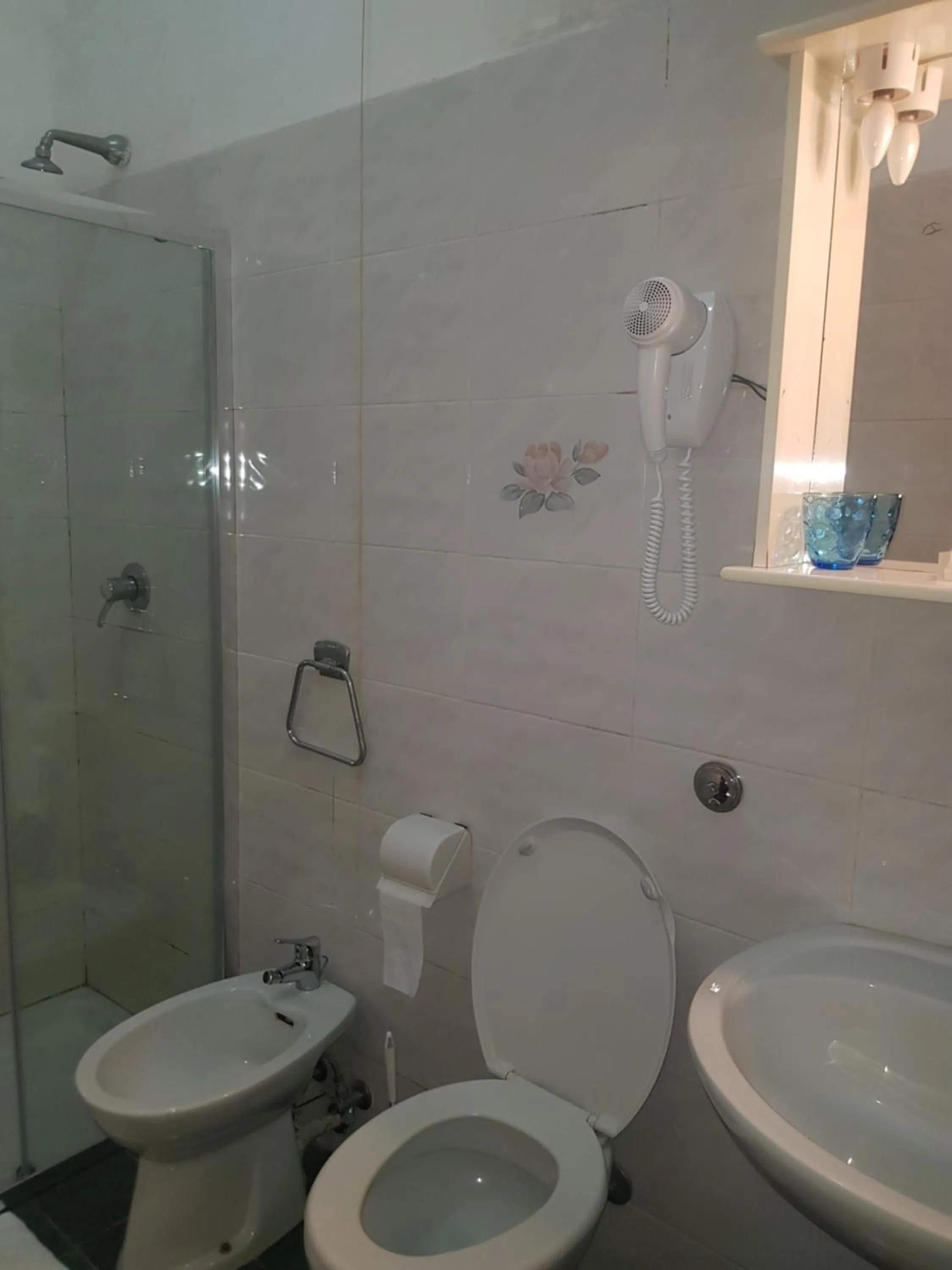 Bathroom in Hotel Aristotele