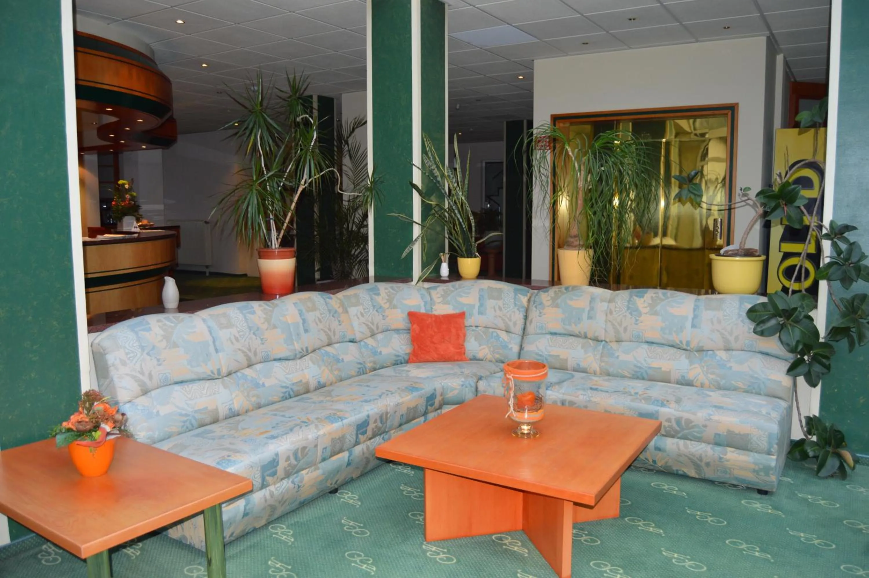 Lobby or reception in Hotel Stadt Jessen