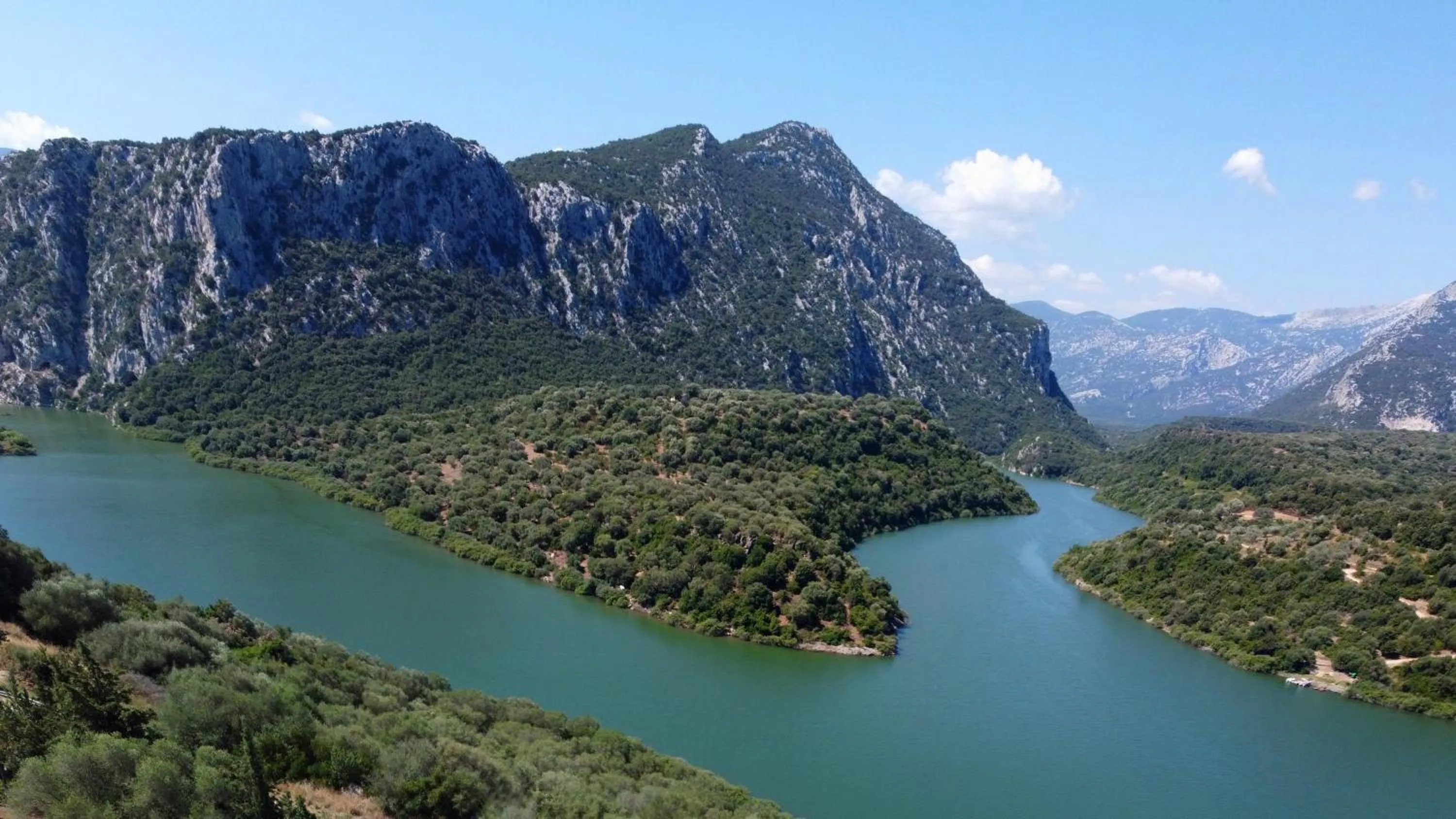 Natural landscape in Hotel Villa Cedrino